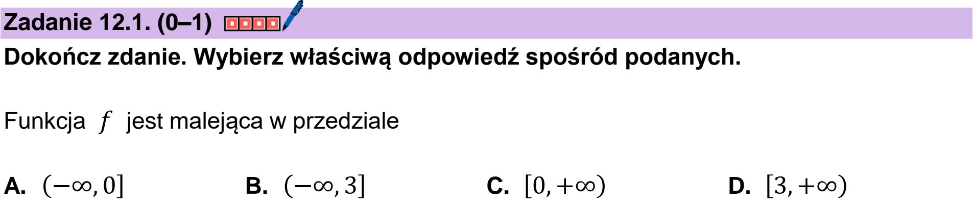 Matura próbna, grudzien 2024, zadanie 12.1