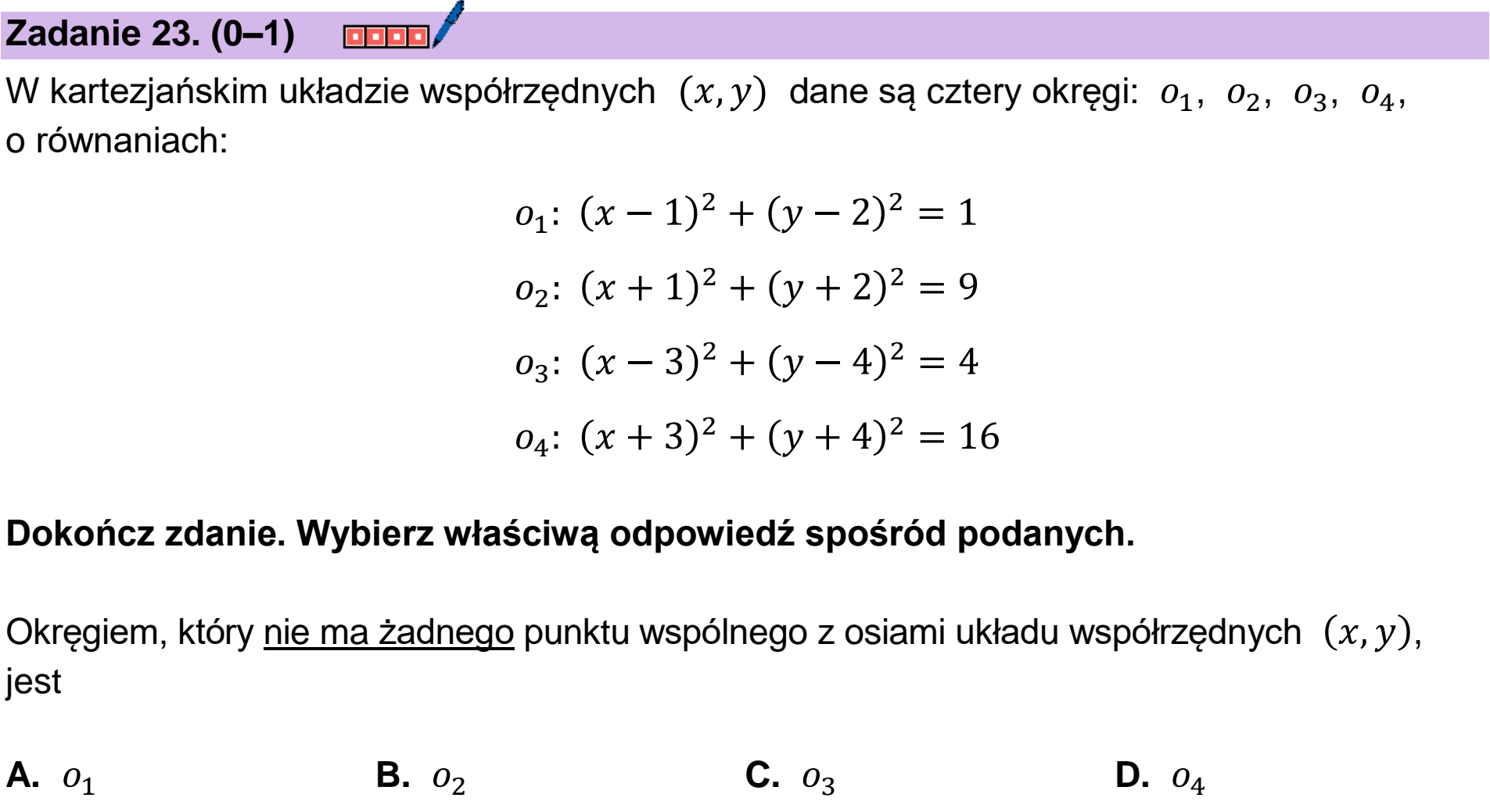 Matura próbna, grudzien 2024, podgląd zadania 23