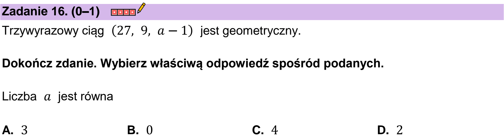 Matura, maj 2023, podgląd zadania 16