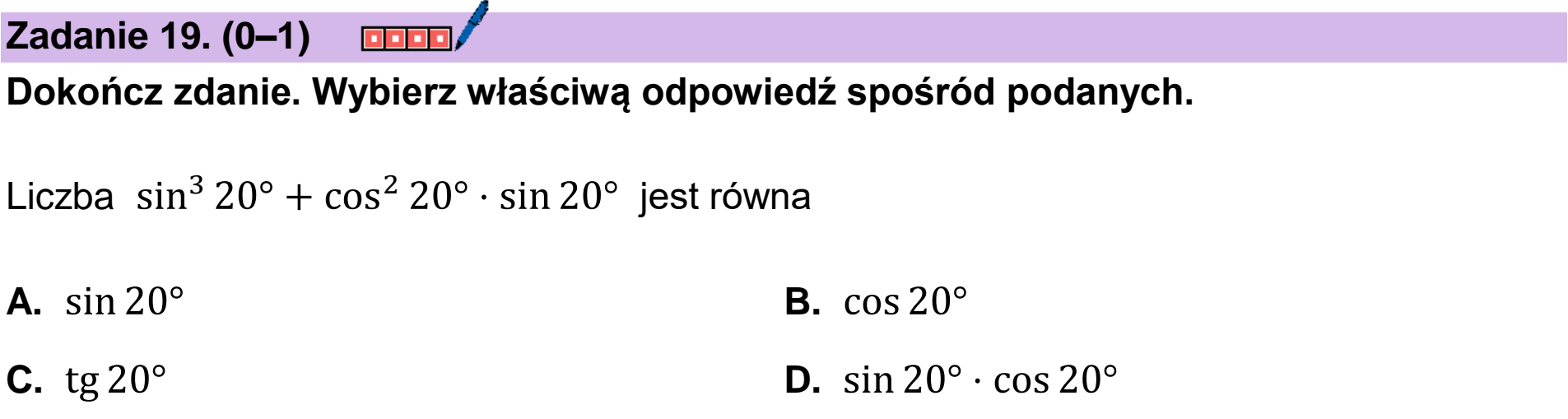 Matura, maj 2024, podgląd zadania 19
