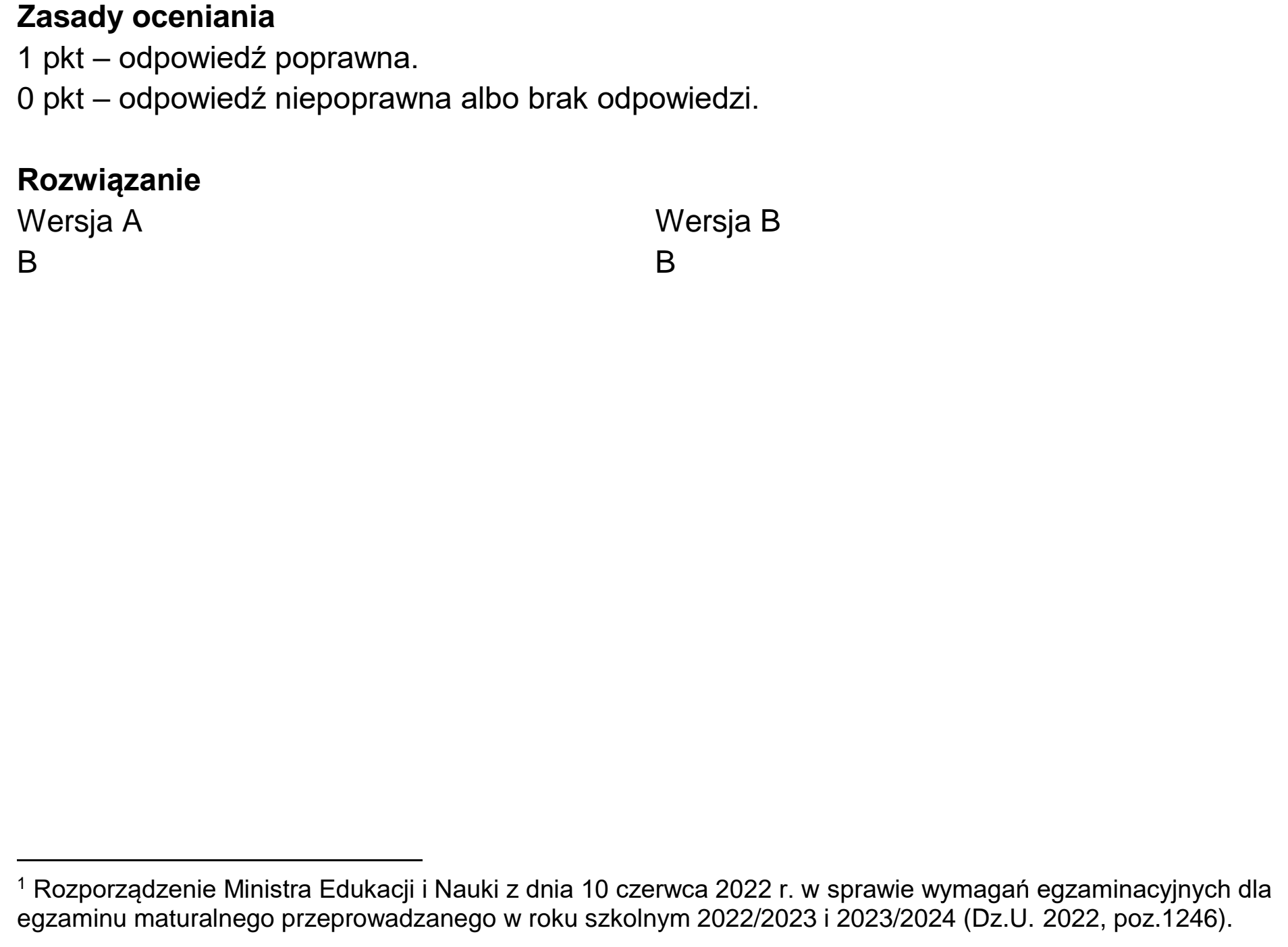 Matura, maj 2024, odpowiedź do zadania 1