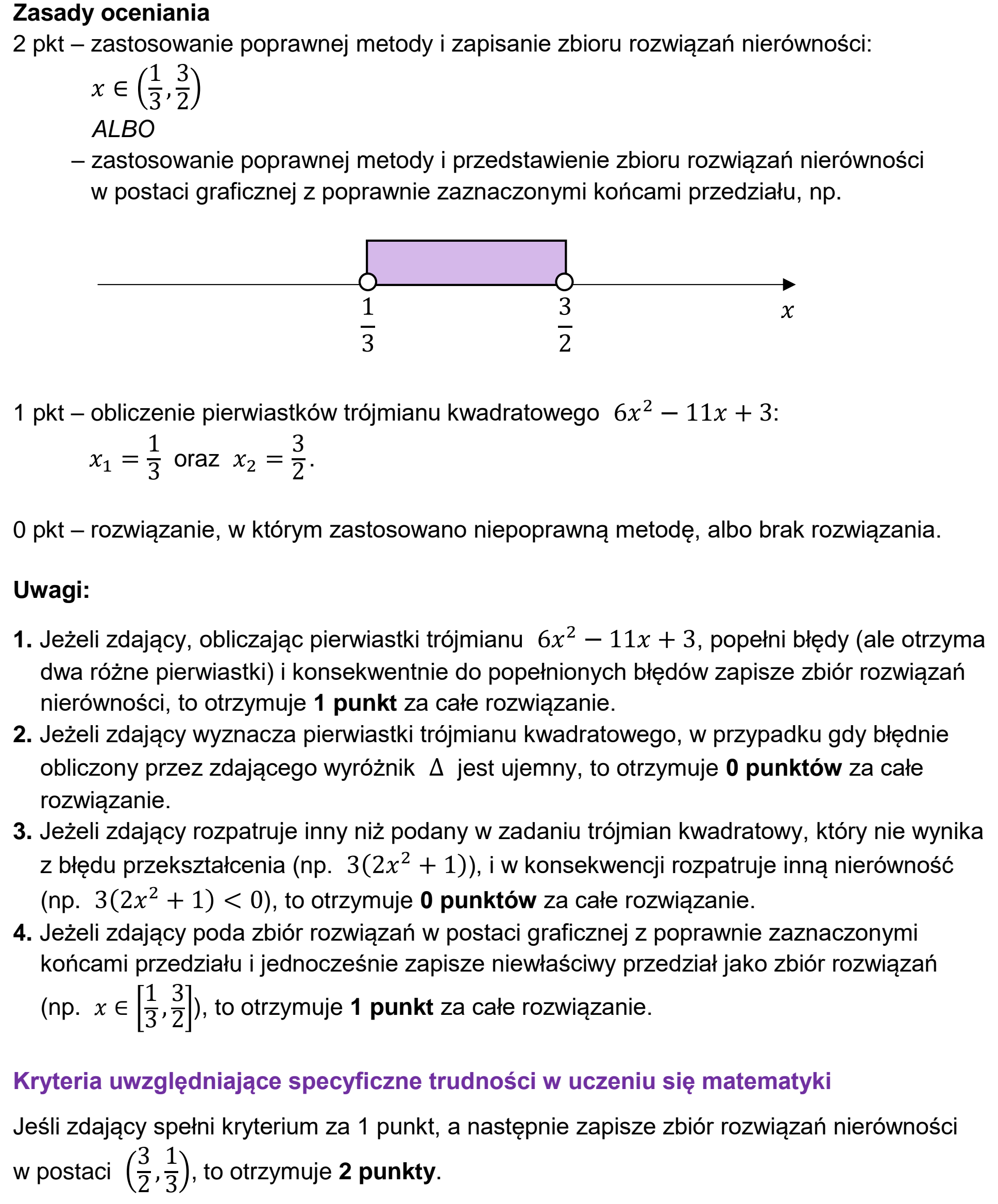 Matura, maj 2025, odpowiedź do zadania 10