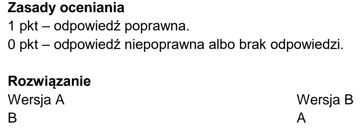 Matura, maj 2025, odpowiedź do zadania 16
