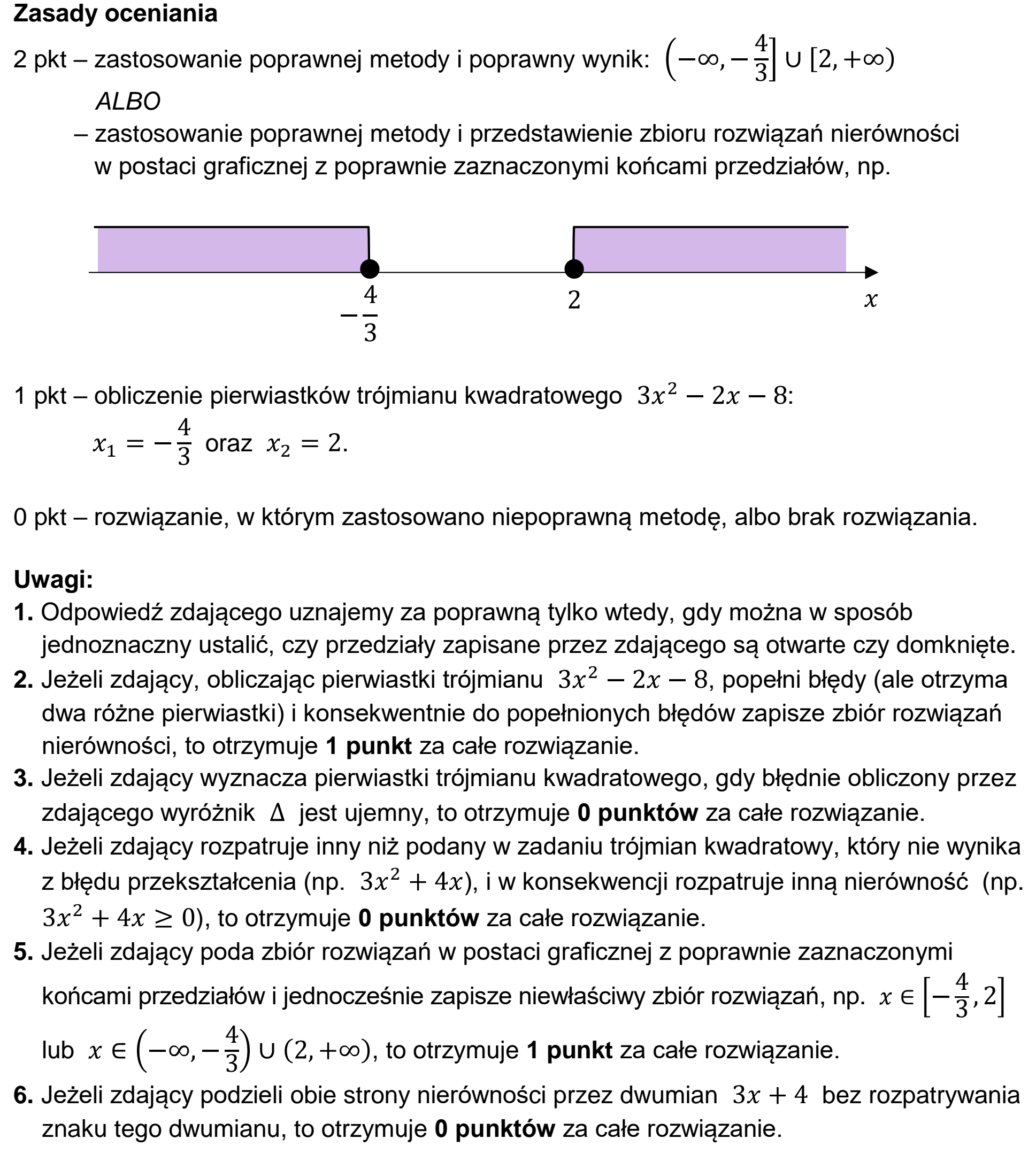 Matura, maj 2026, odpowiedź do zadania 10, fragment 1