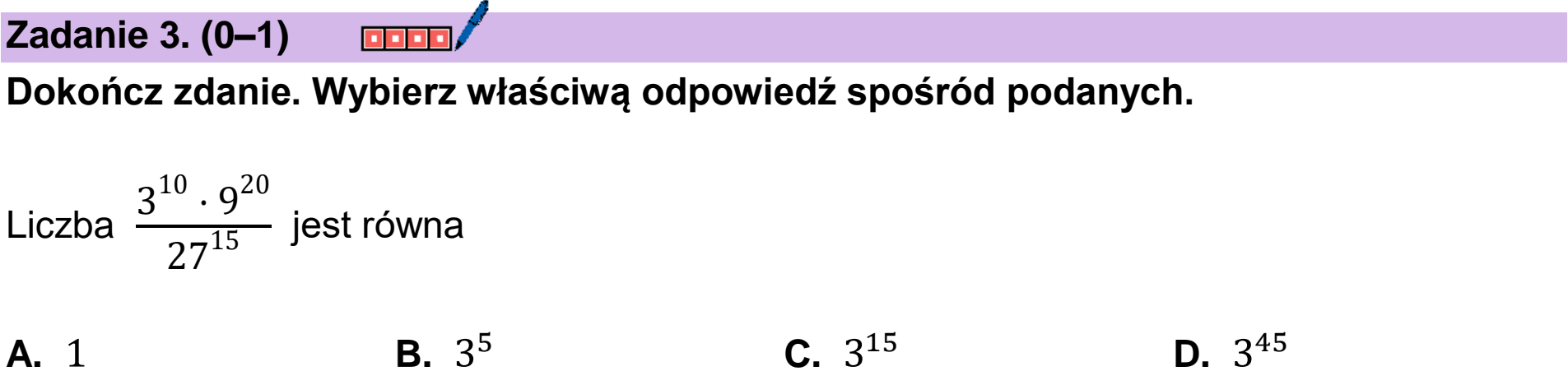 Matura próbna, marzec 2026, podgląd zadania 3