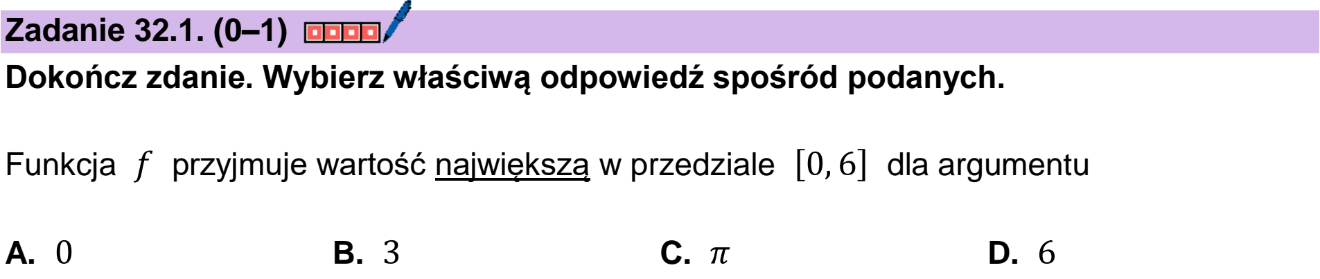 Matura próbna, marzec 2026, zadanie 32.1