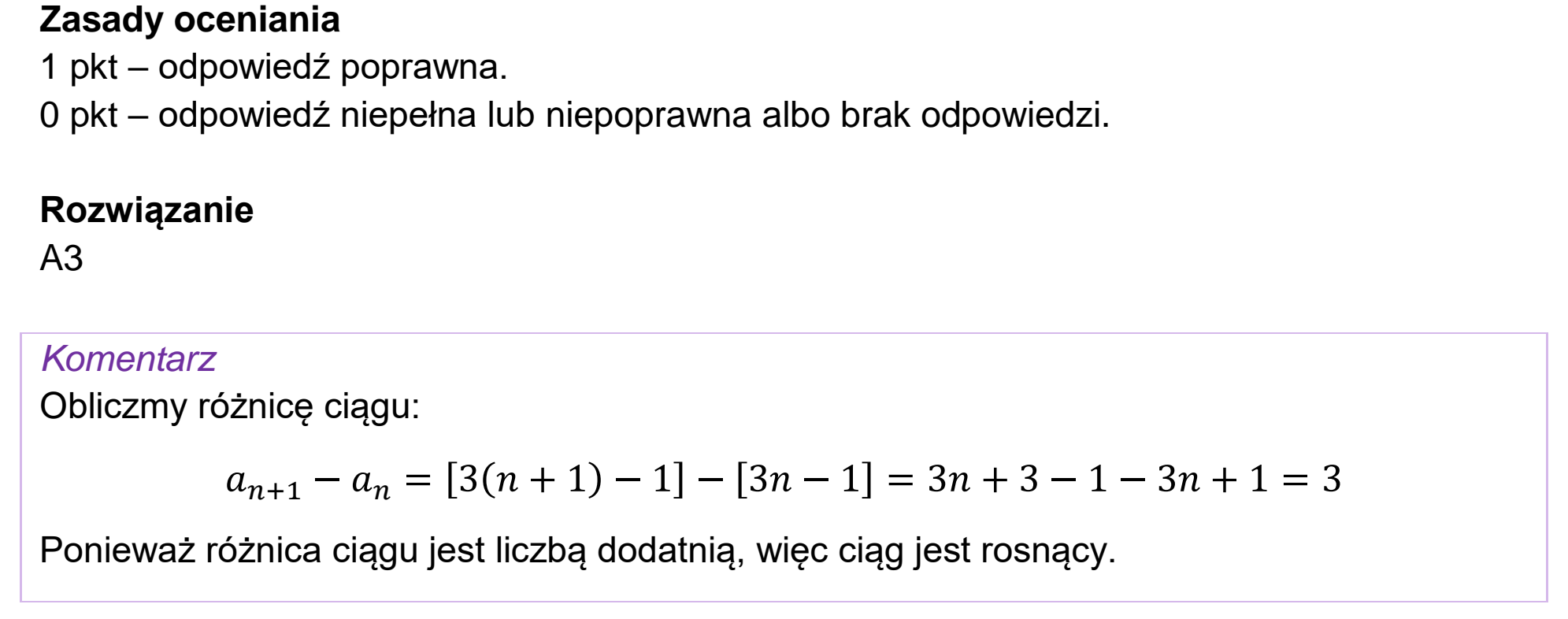 Matura próbna, wrzesien 2022, odpowiedź do zadania 16.1