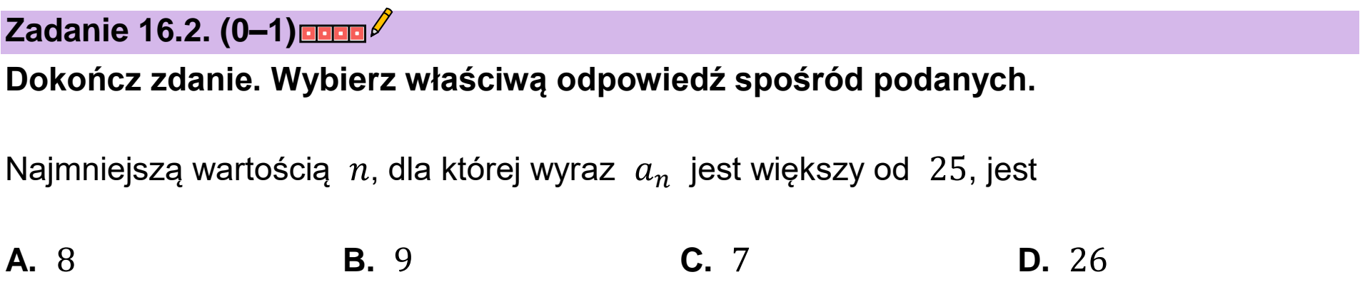 Matura próbna, wrzesien 2022, zadanie 16.2
