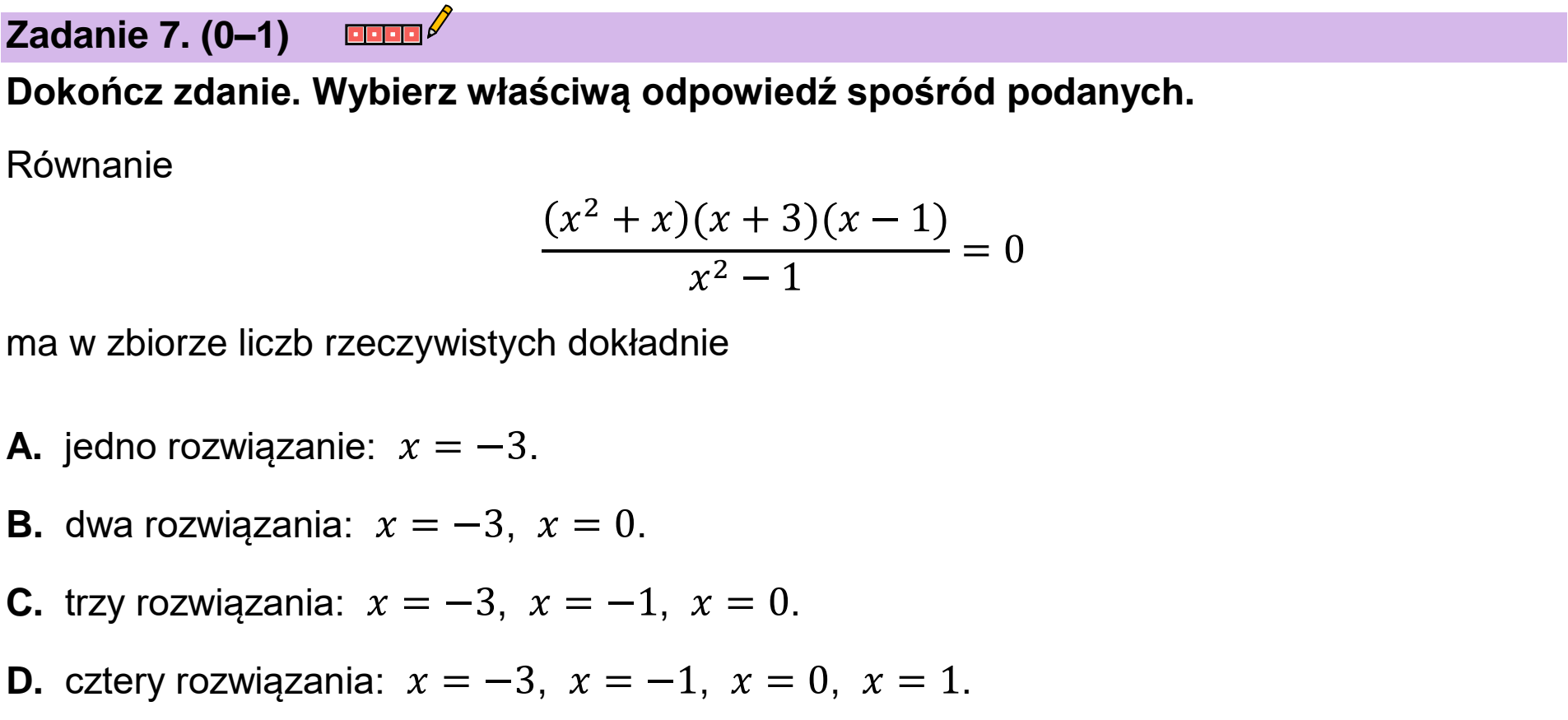 Matura próbna, wrzesien 2022, zadanie 7