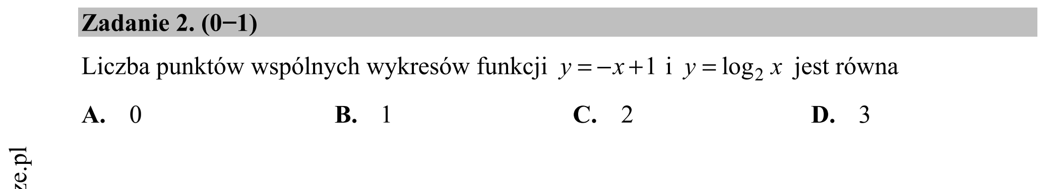 Matura dodatkowa, czerwiec 2015, podgląd zadania 2