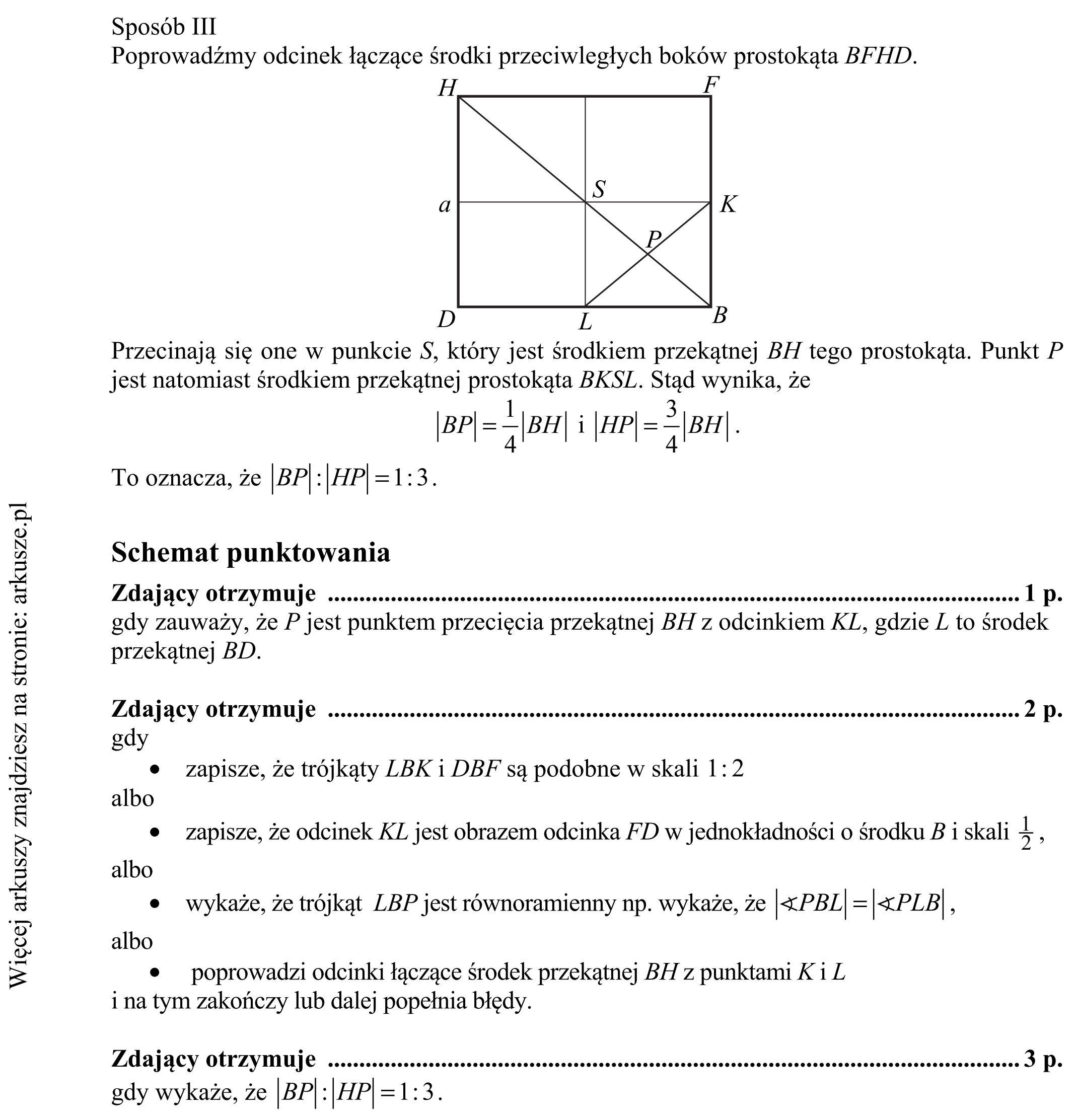 Matura dodatkowa, czerwiec 2016, odpowiedź do zadania 11, fragment 3