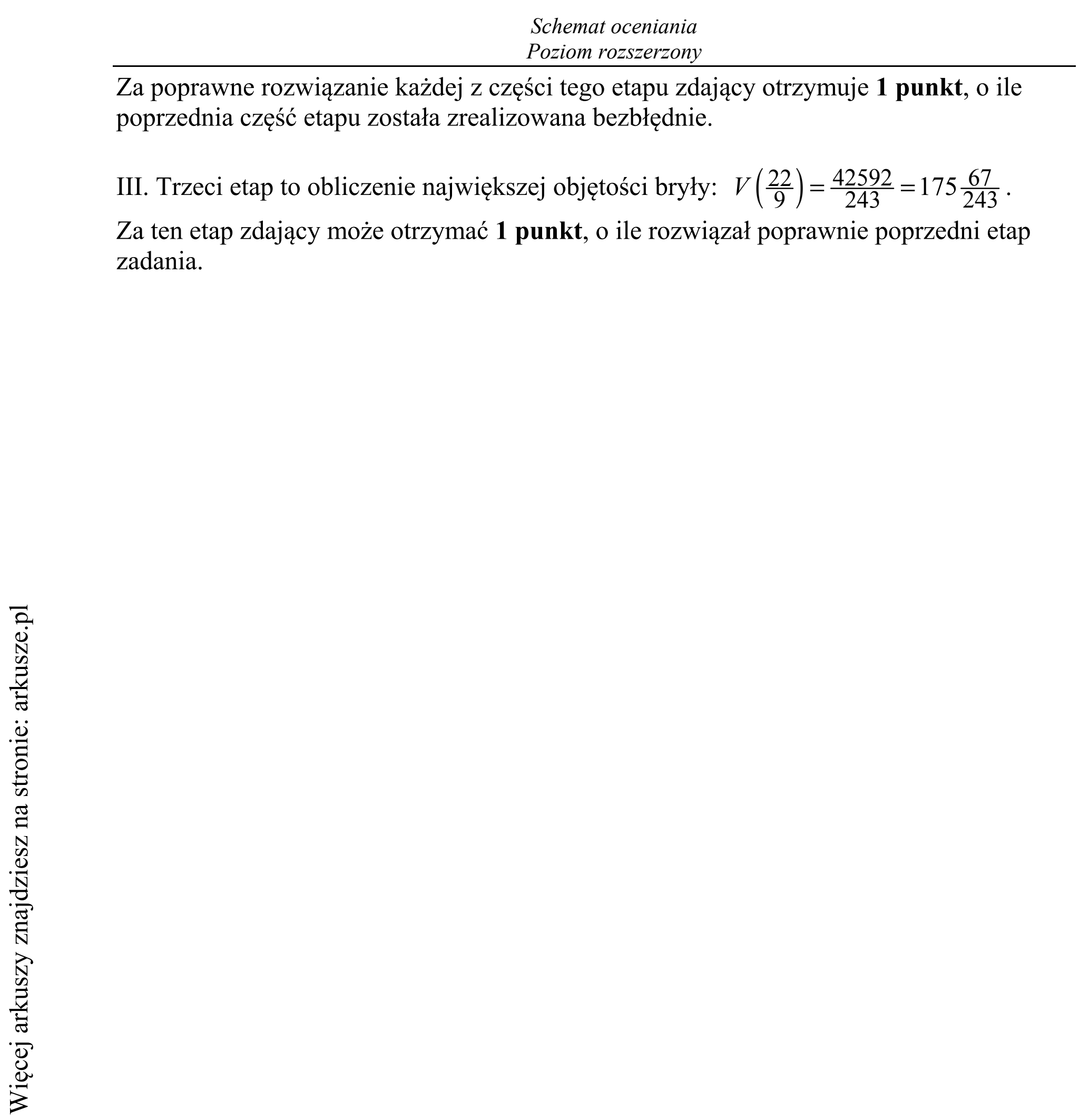 Matura dodatkowa, czerwiec 2018, odpowiedź do zadania 15, fragment 3