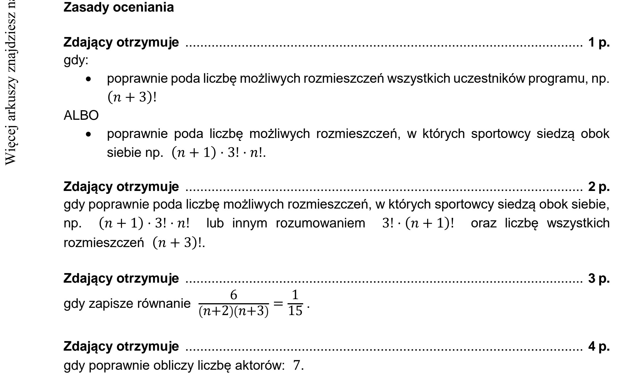 Matura dodatkowa, czerwiec 2021, odpowiedź do zadania 11
