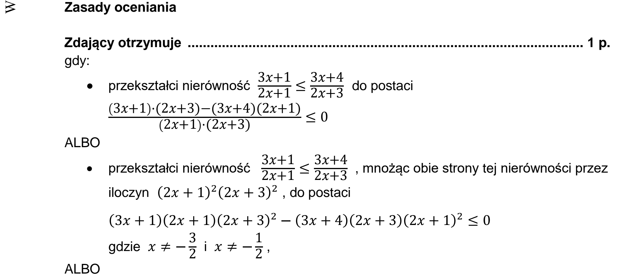 Matura dodatkowa, czerwiec 2022, odpowiedź do zadania 8, fragment 1