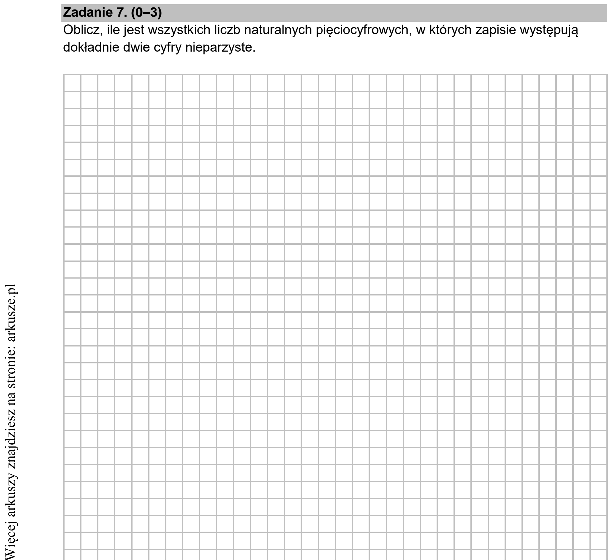 Matura dodatkowa, czerwiec 2022, podgląd zadania 7