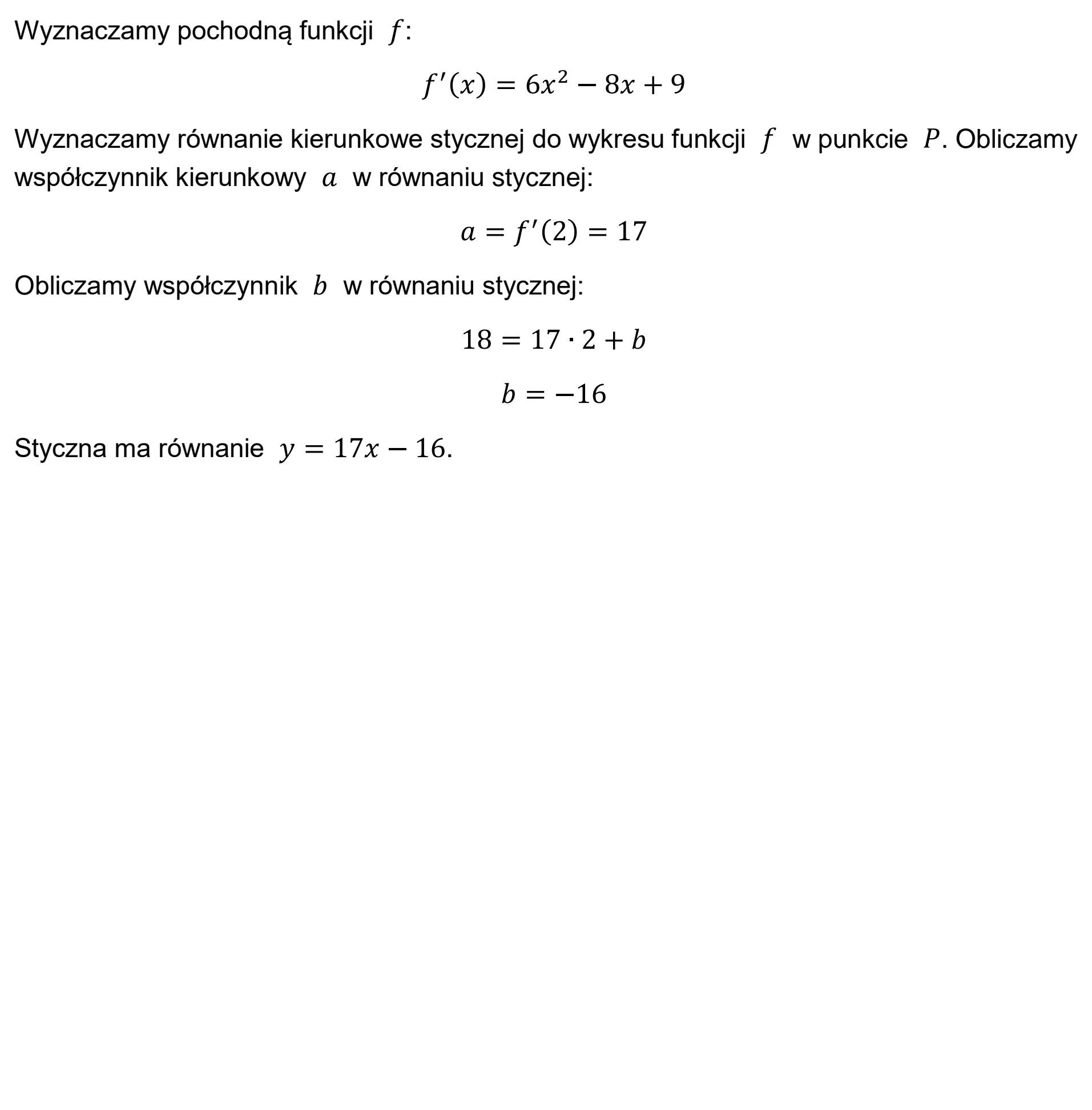 Matura dodatkowa, czerwiec 2023, odpowiedź do zadania 6, fragment 2