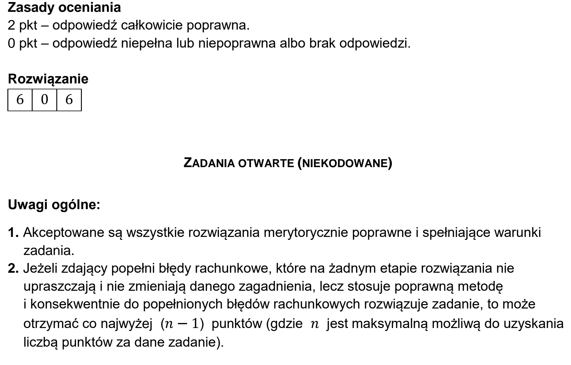 Matura dodatkowa, czerwiec 2025, odpowiedź do zadania 5