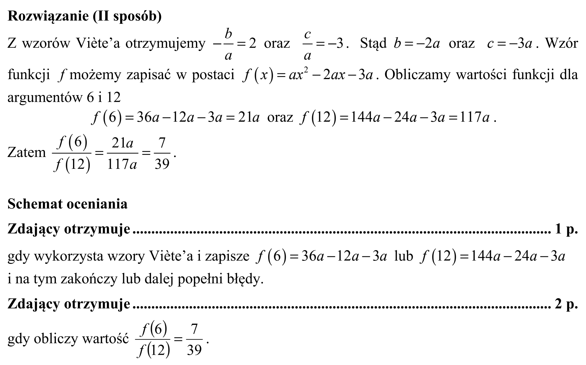 Matura, maj 2015, odpowiedź do zadania 7, fragment 2