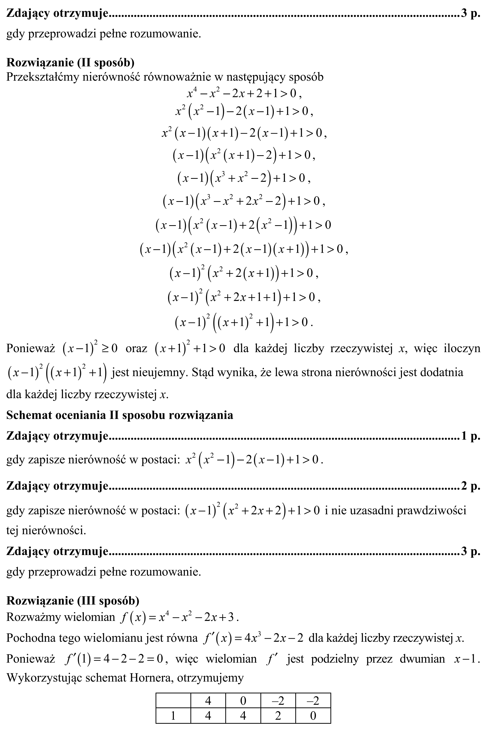 Matura, maj 2015, odpowiedź do zadania 8, fragment 2