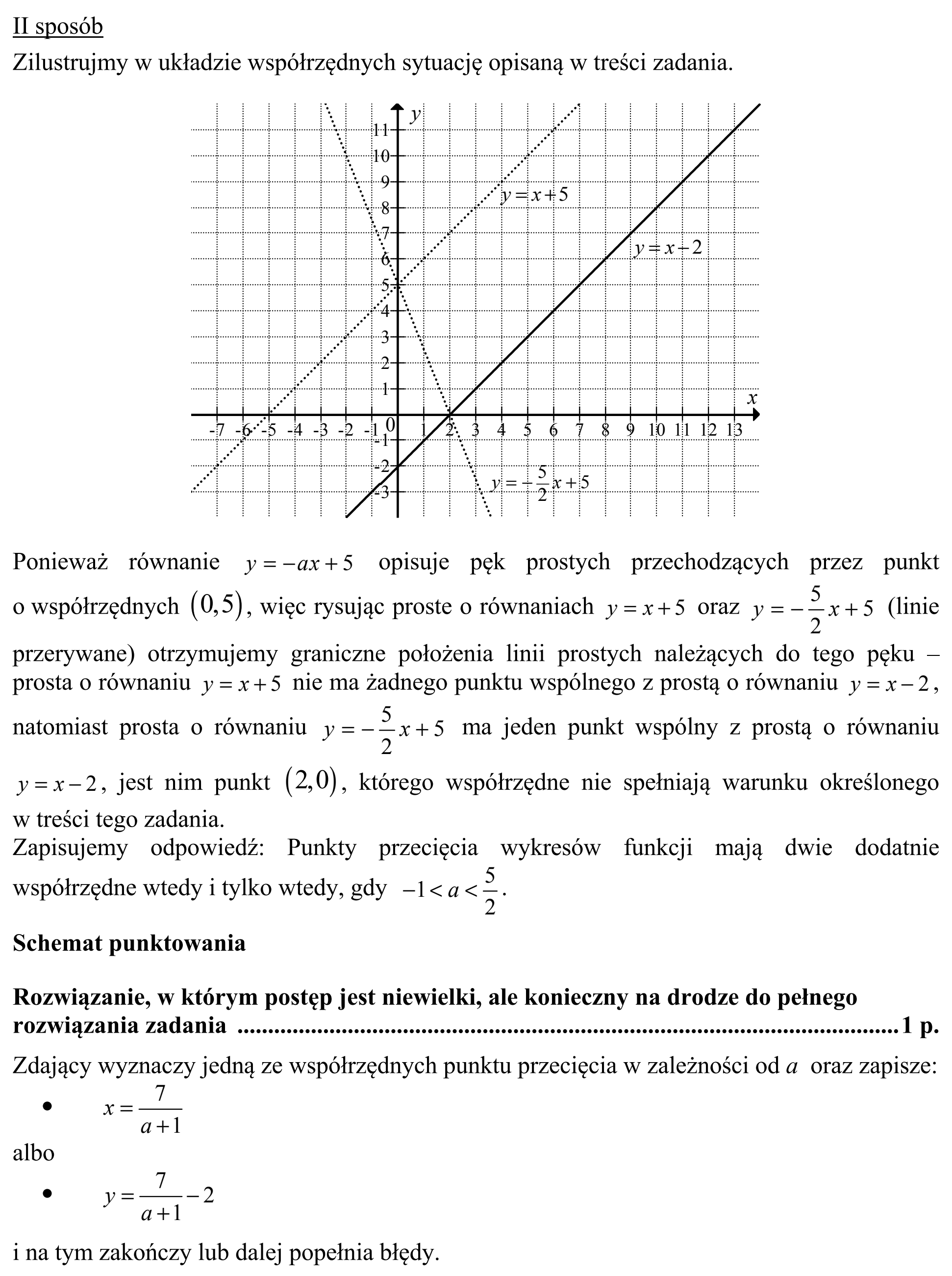 Matura, maj 2016, odpowiedź do zadania 10, fragment 2
