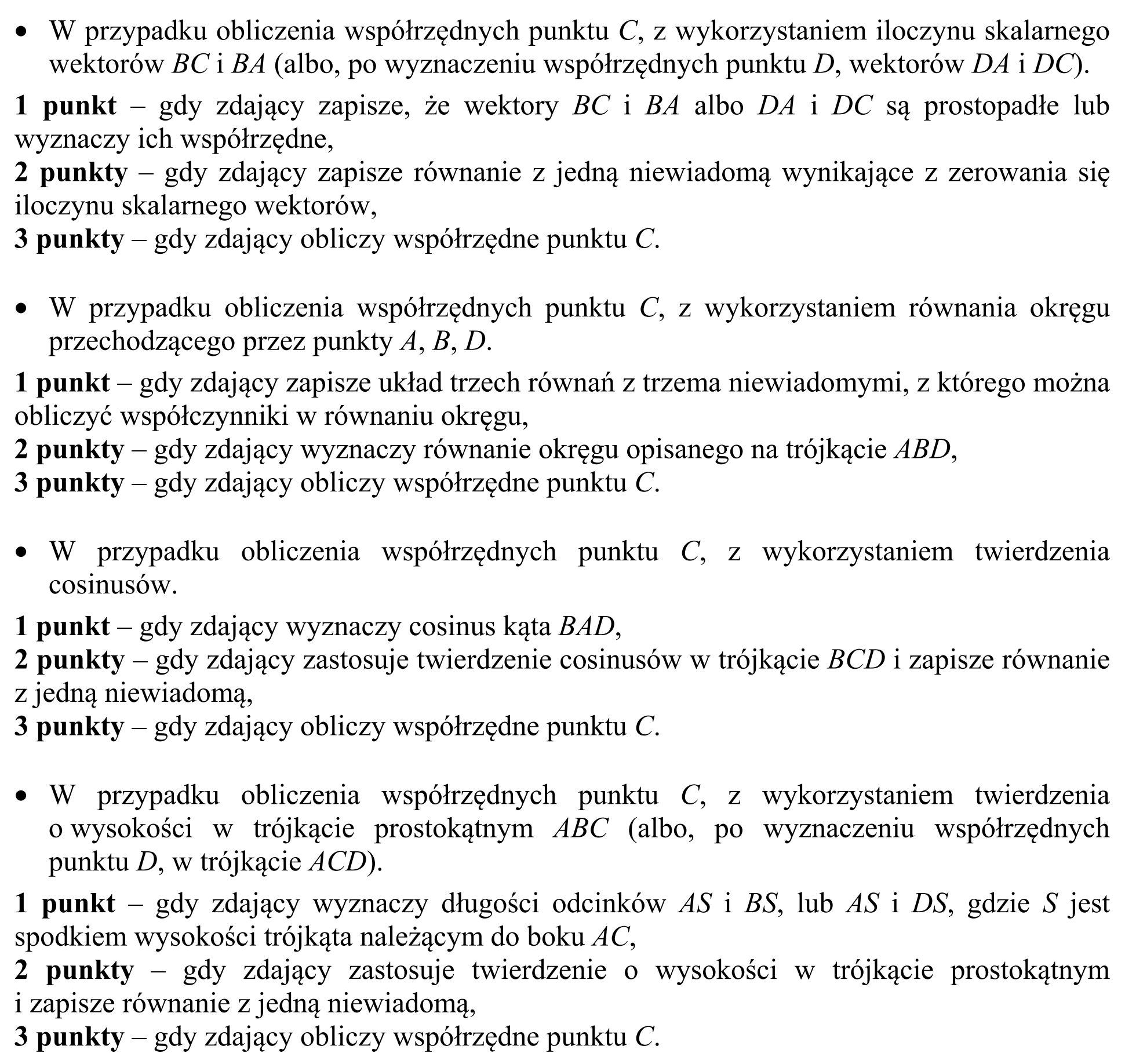 Matura, maj 2016, odpowiedź do zadania 13, fragment 3
