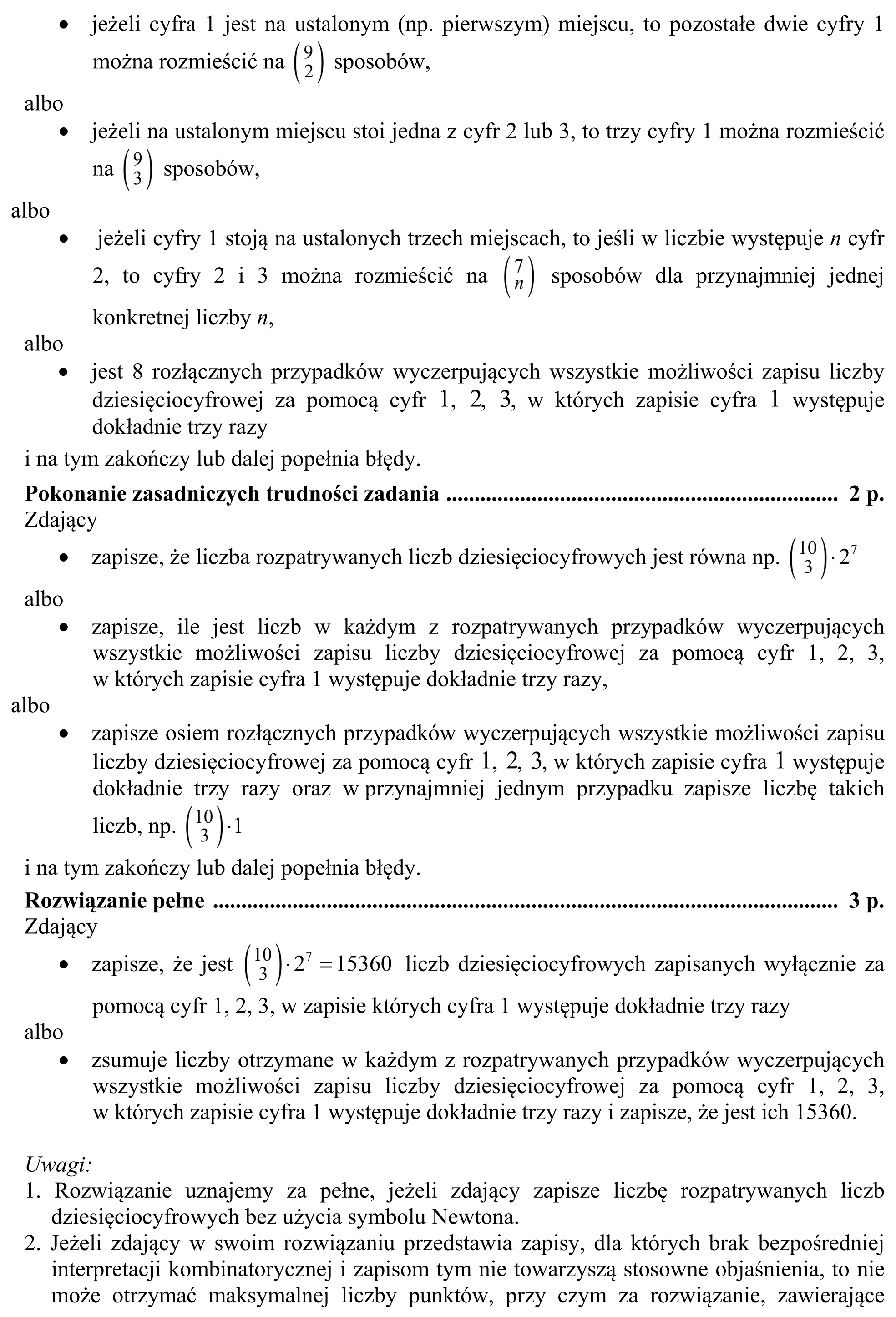 Matura, maj 2016, odpowiedź do zadania 14, fragment 3