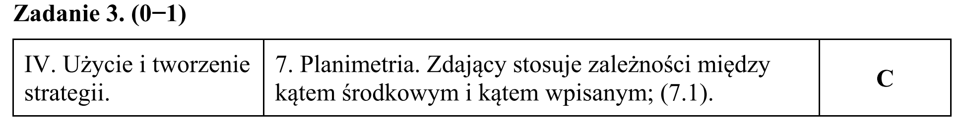 Matura, maj 2017, odpowiedź do zadania 3