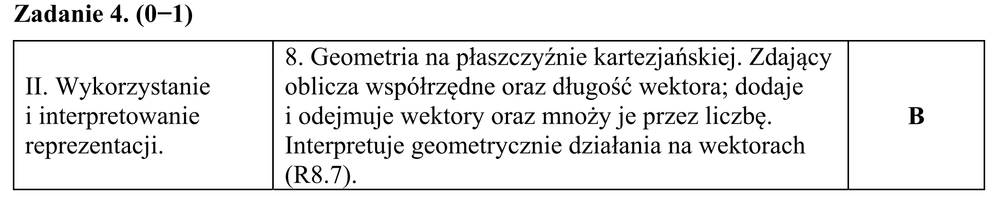Matura, maj 2017, odpowiedź do zadania 4