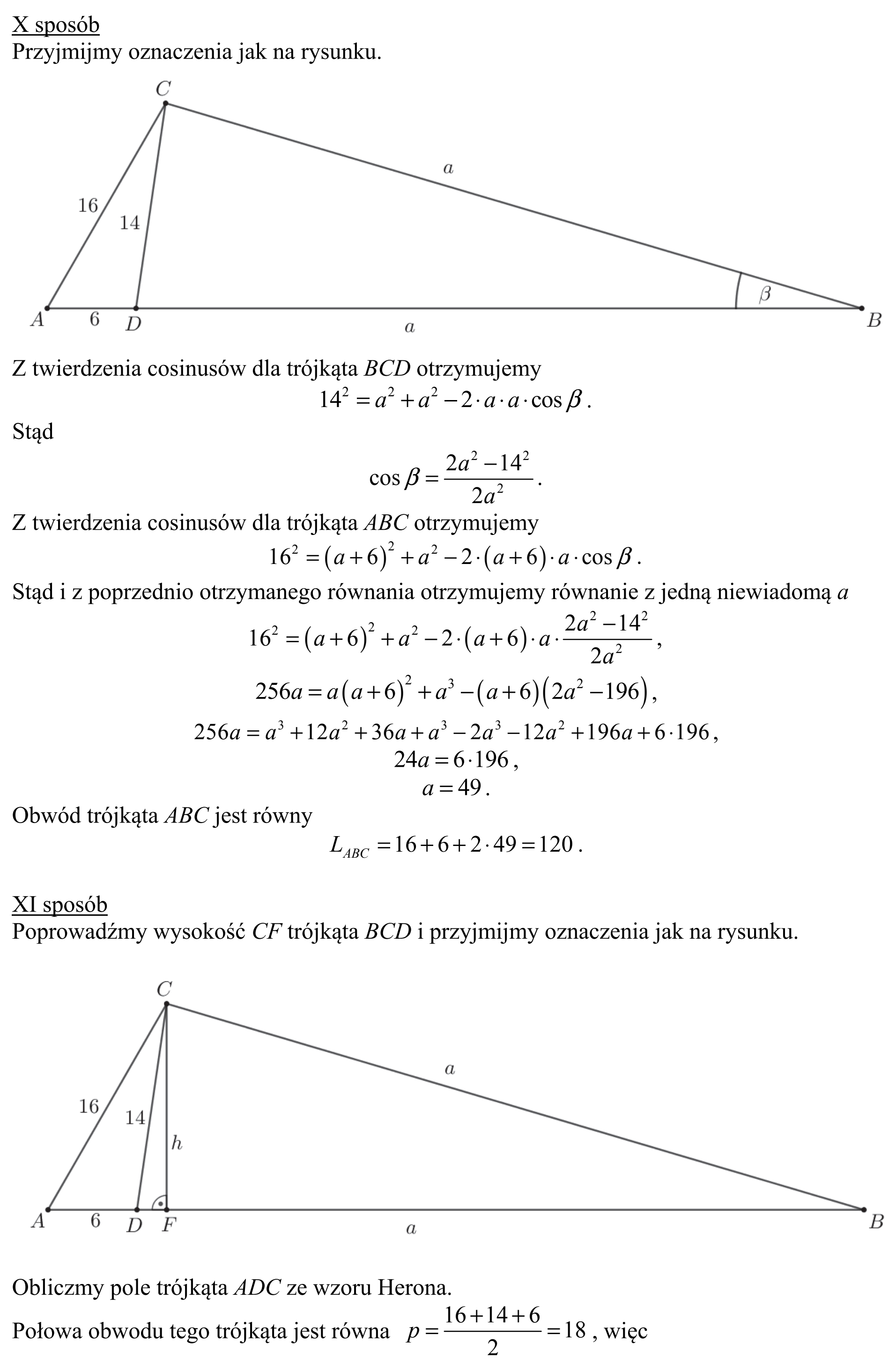 Matura, maj 2019, odpowiedź do zadania 10, fragment 12