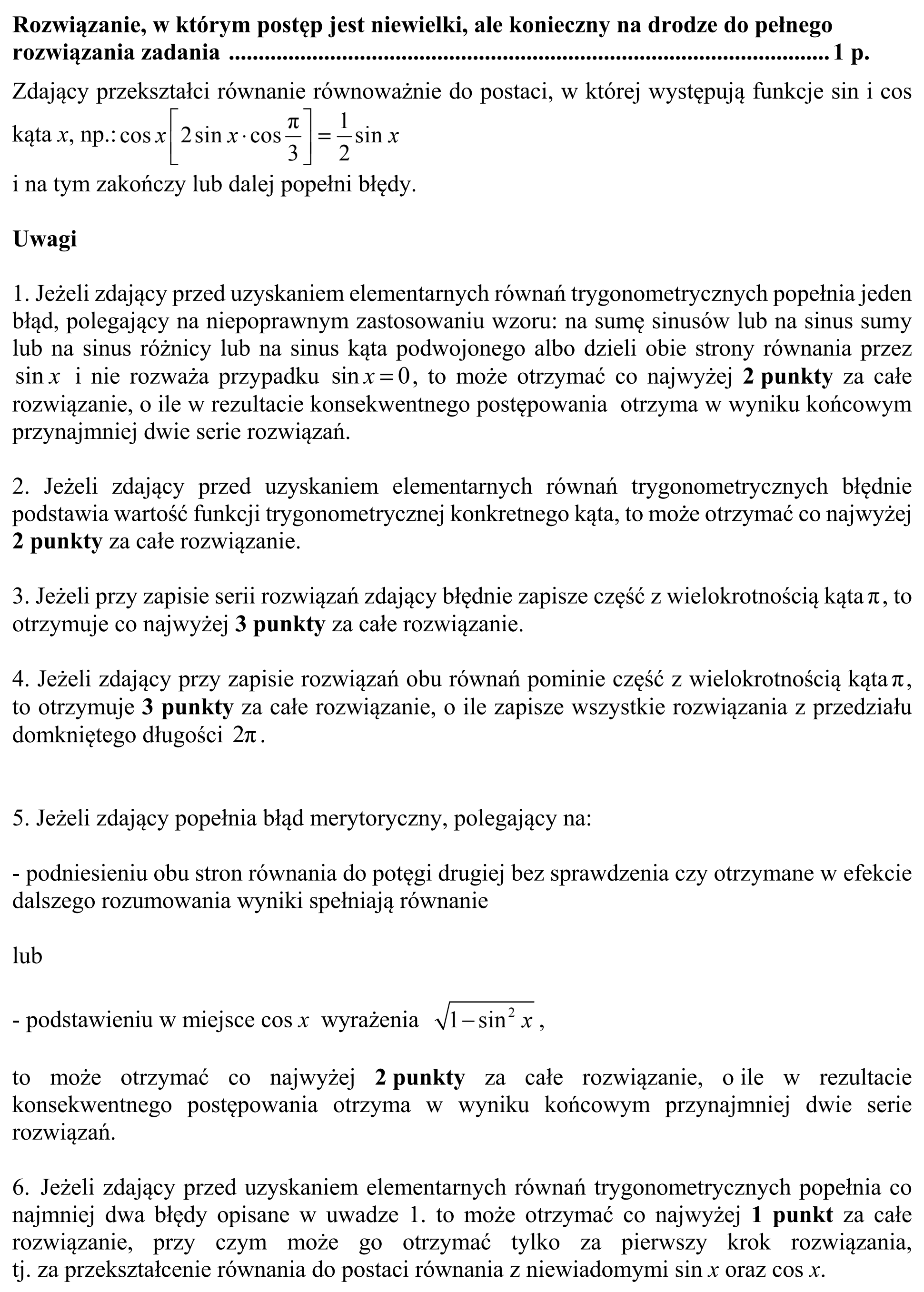 Matura, maj 2019, odpowiedź do zadania 14, fragment 2