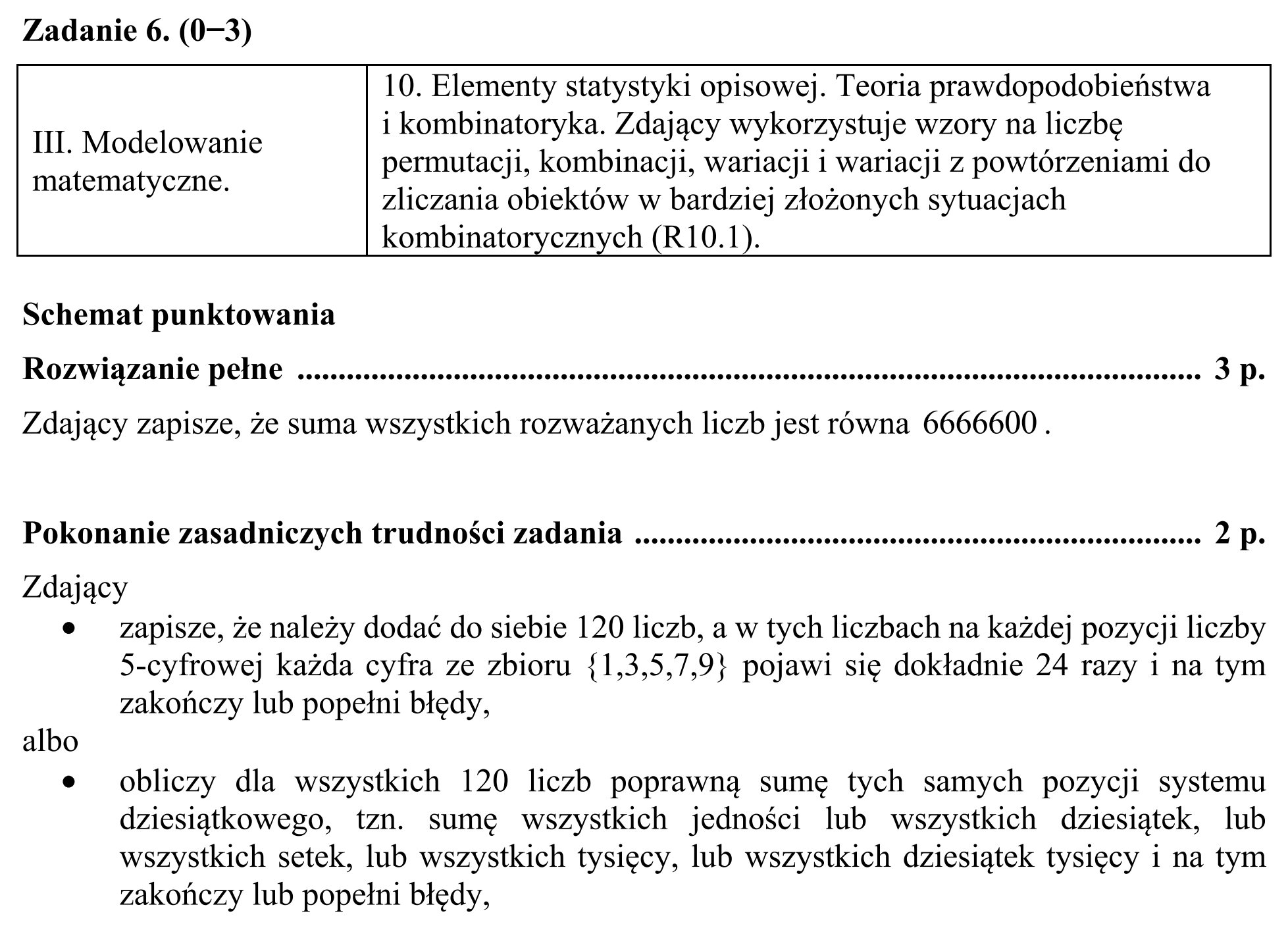 Matura, maj 2019, odpowiedź do zadania 6, fragment 1
