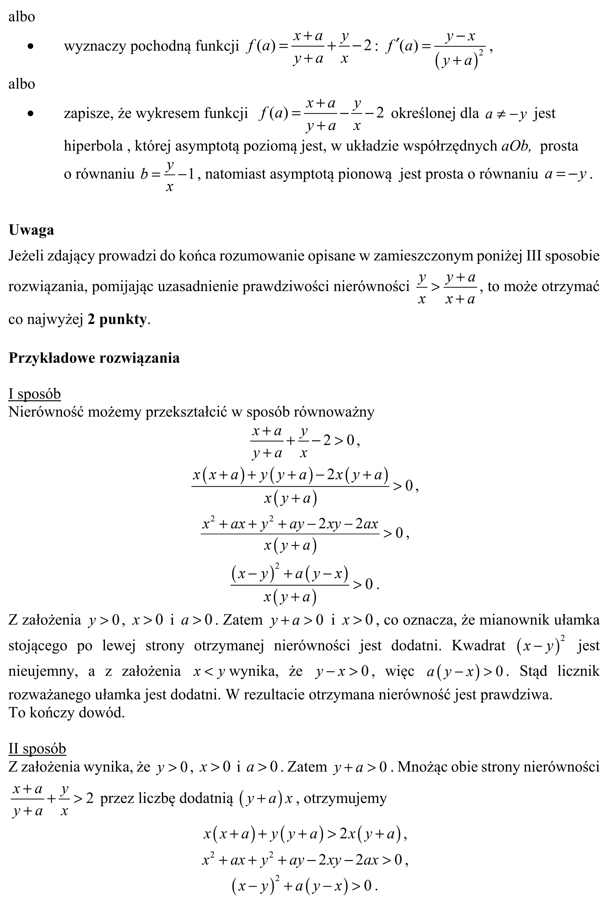 Matura, maj 2019, odpowiedź do zadania 8, fragment 2