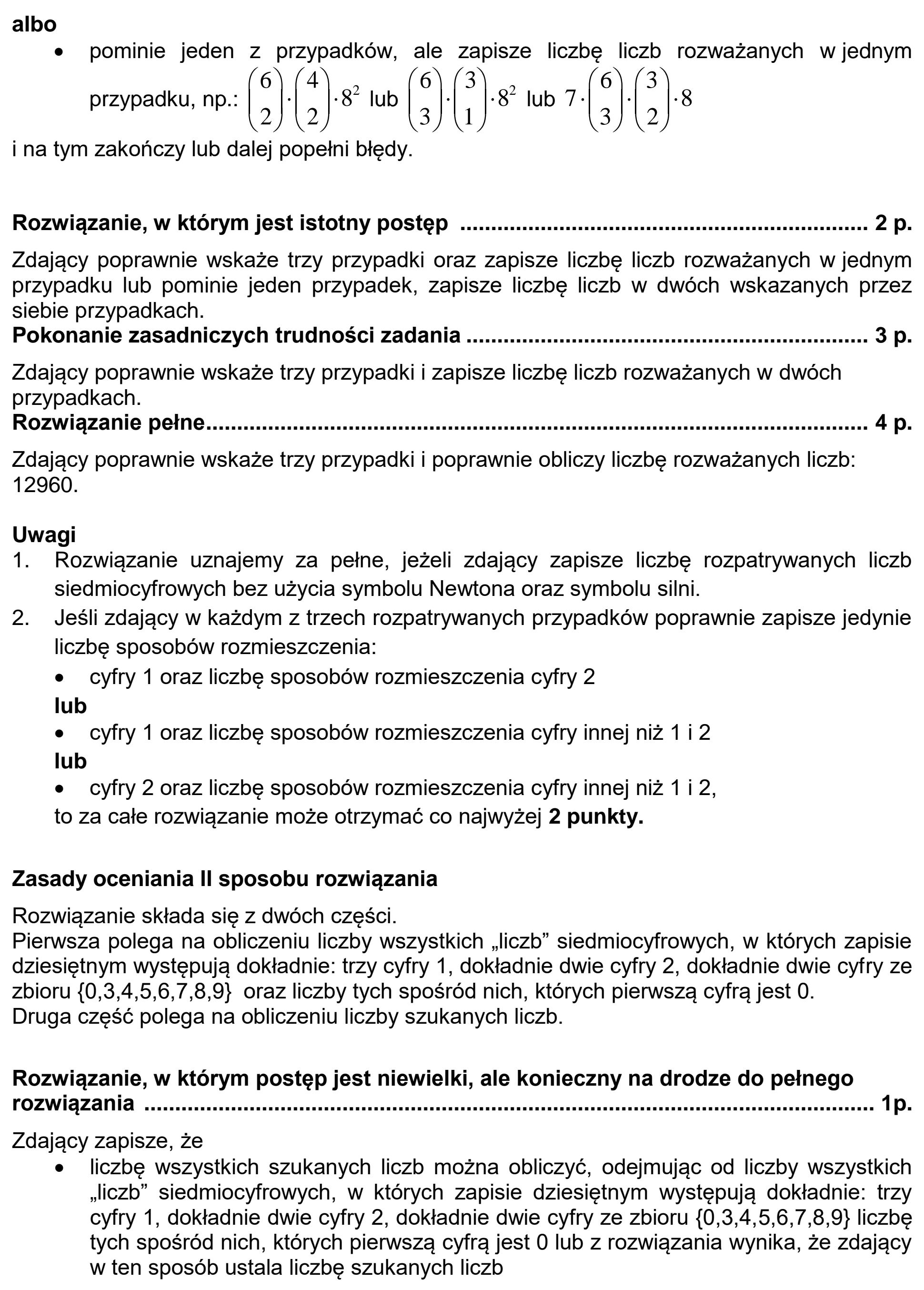 Matura, maj 2020, odpowiedź do zadania 13, fragment 2