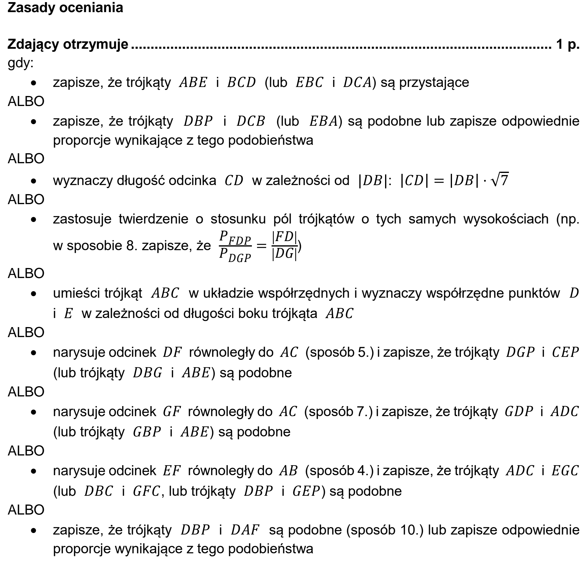 Matura, maj 2021, odpowiedź do zadania 8, fragment 1
