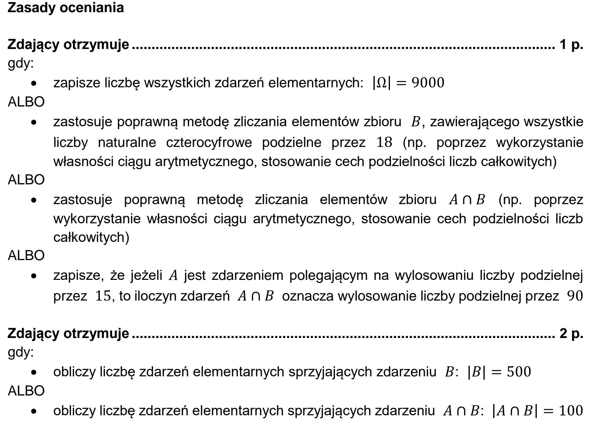 Matura, maj 2021, odpowiedź do zadania 9, fragment 1