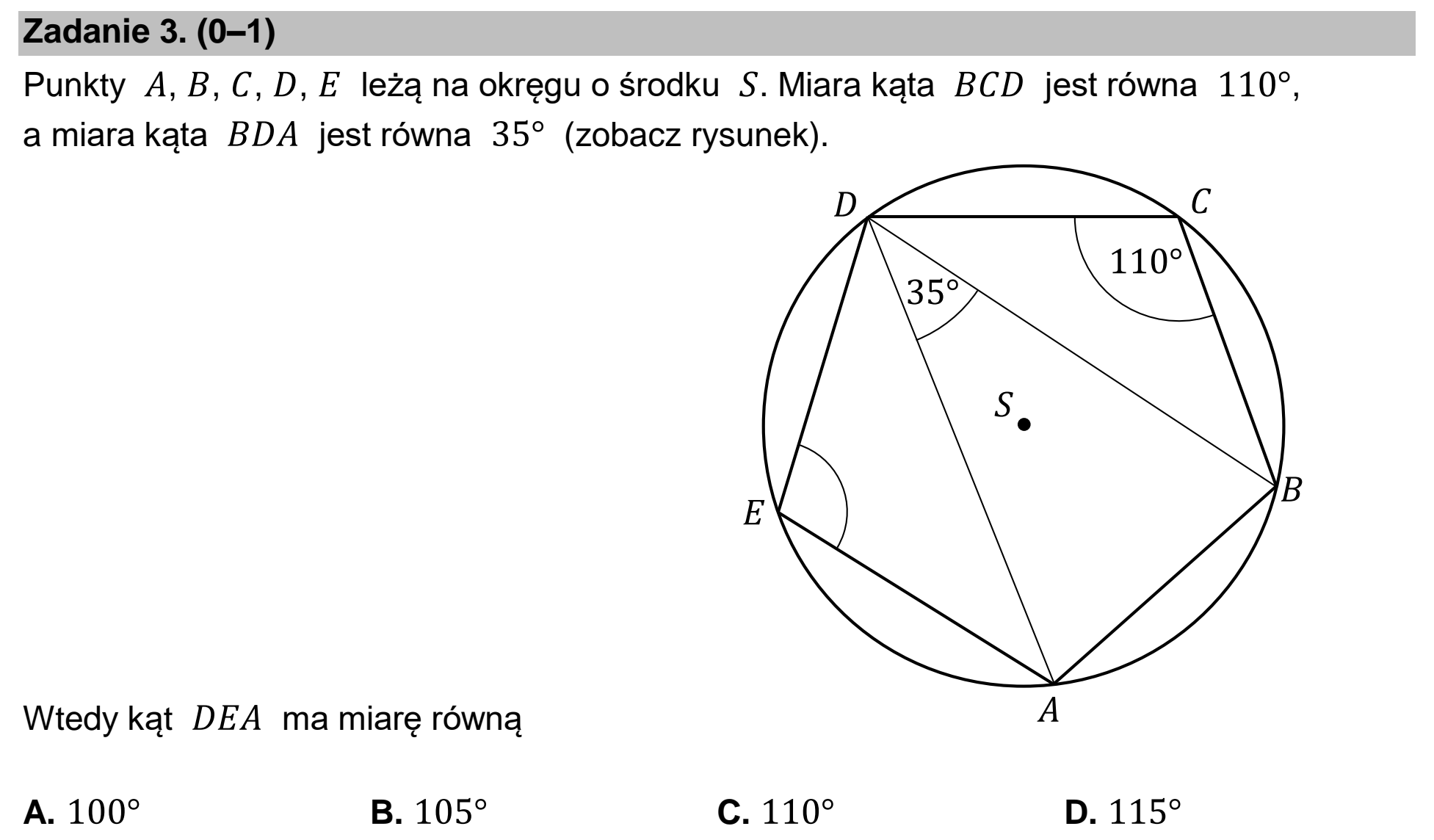 Matura, maj 2023, podgląd zadania 3
