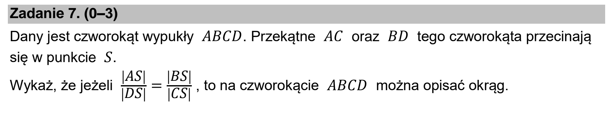 Matura, maj 2024, podgląd zadania 7