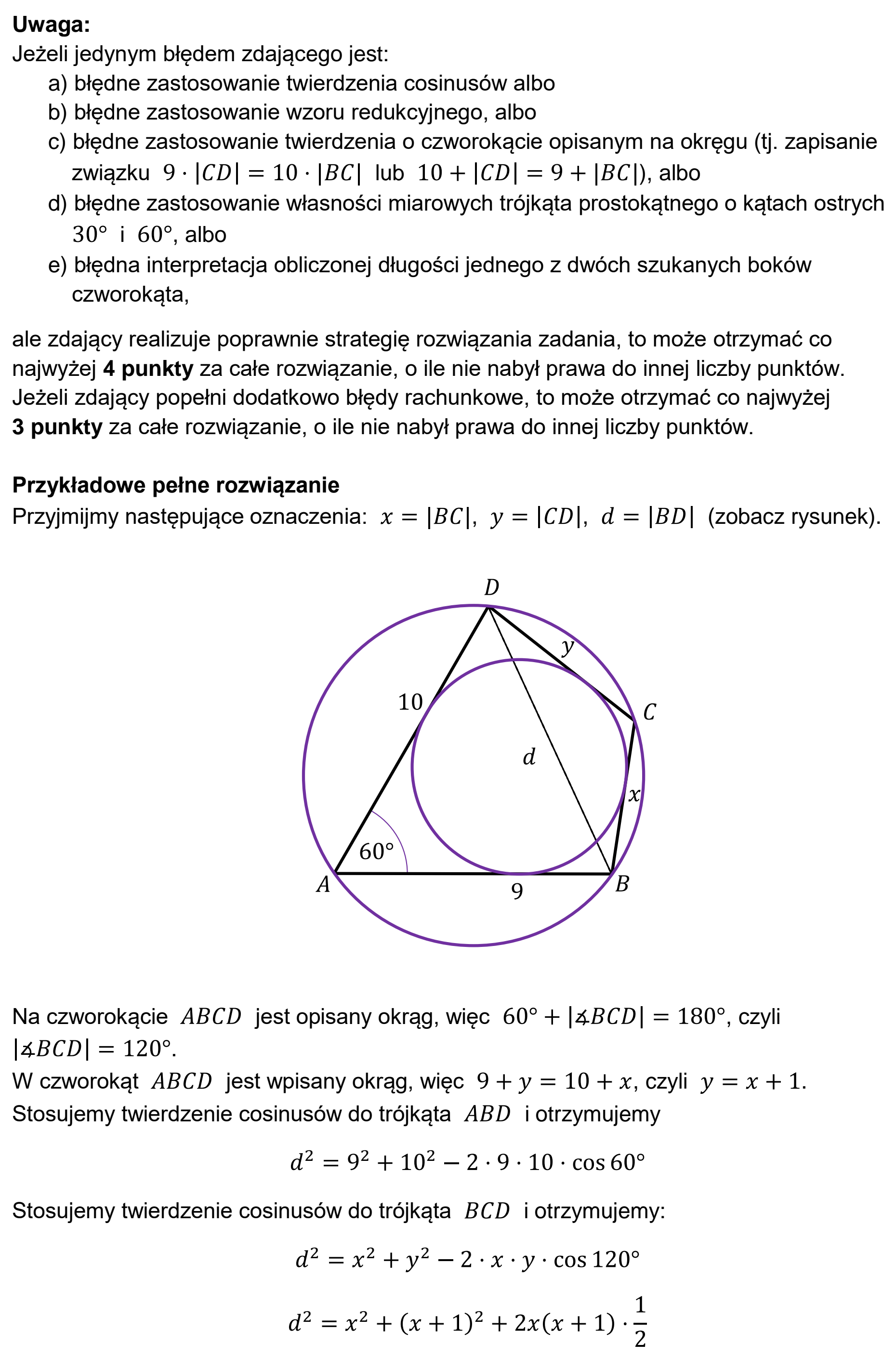 Matura, maj 2026, odpowiedź do zadania 14, fragment 2
