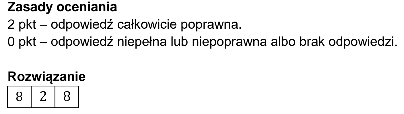 Matura, maj 2026, odpowiedź do zadania 5, fragment 1
