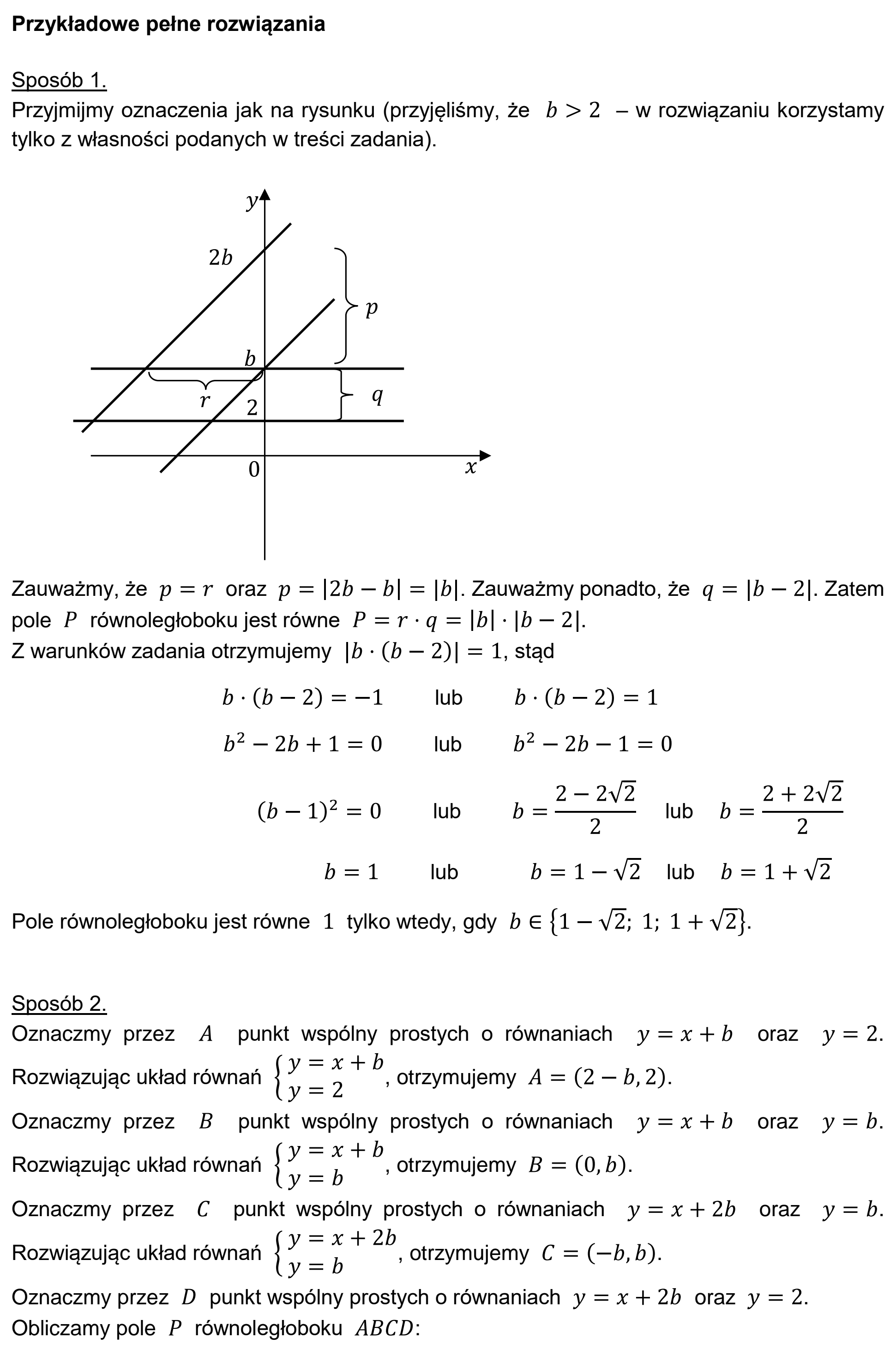 Matura próbna, marzec 2021, odpowiedź do zadania 13, fragment 2