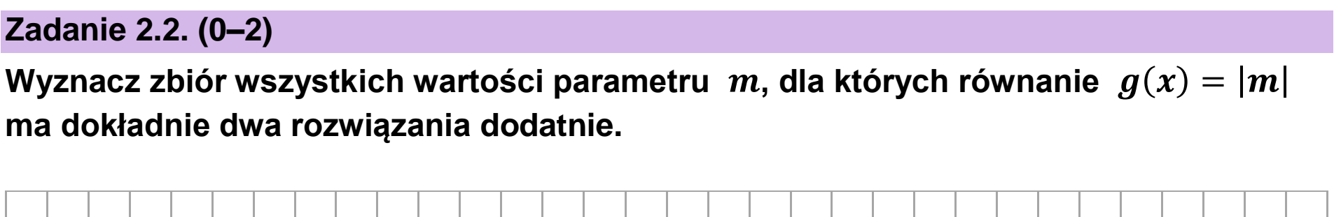 Matura próbna, grudzien 2022, zadanie 2.2