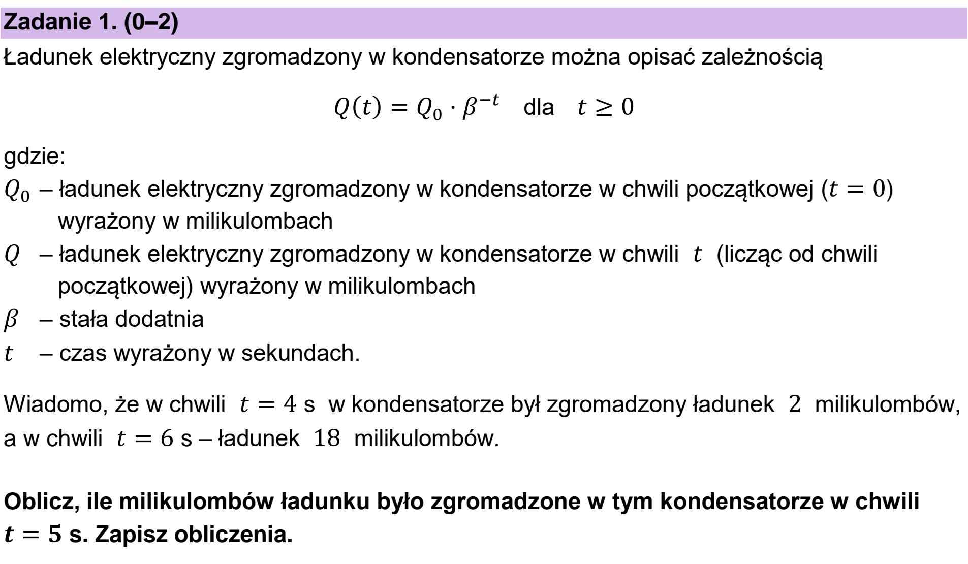 Matura próbna, grudzien 2024, zadanie 1