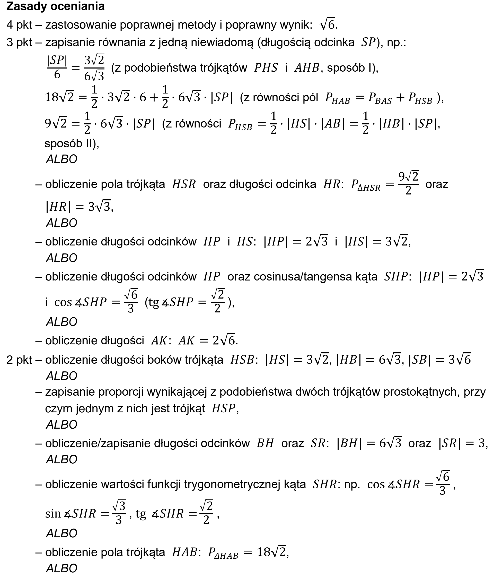 Matura, maj 2023, odpowiedź do zadania 7, fragment 1