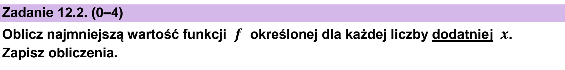 Matura, maj 2023, zadanie 12.2