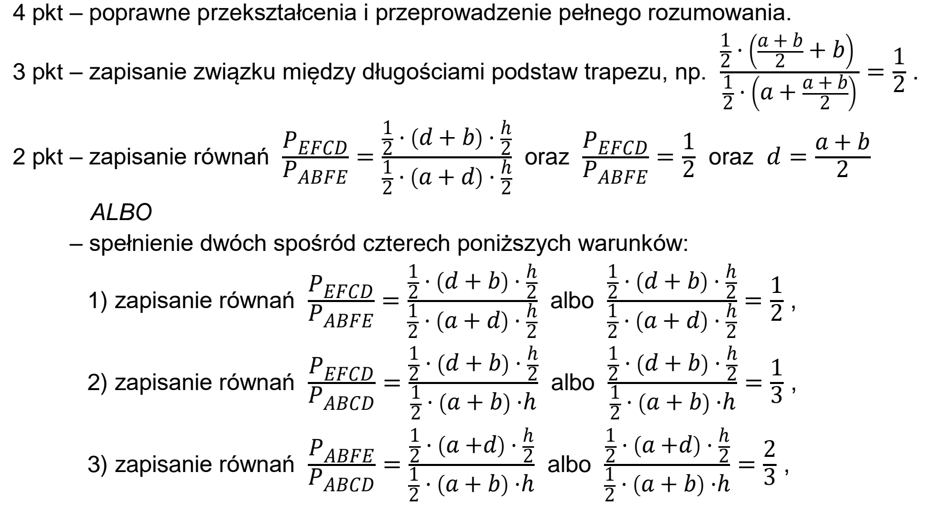 Matura, maj 2025, odpowiedź do zadania 7, fragment 1