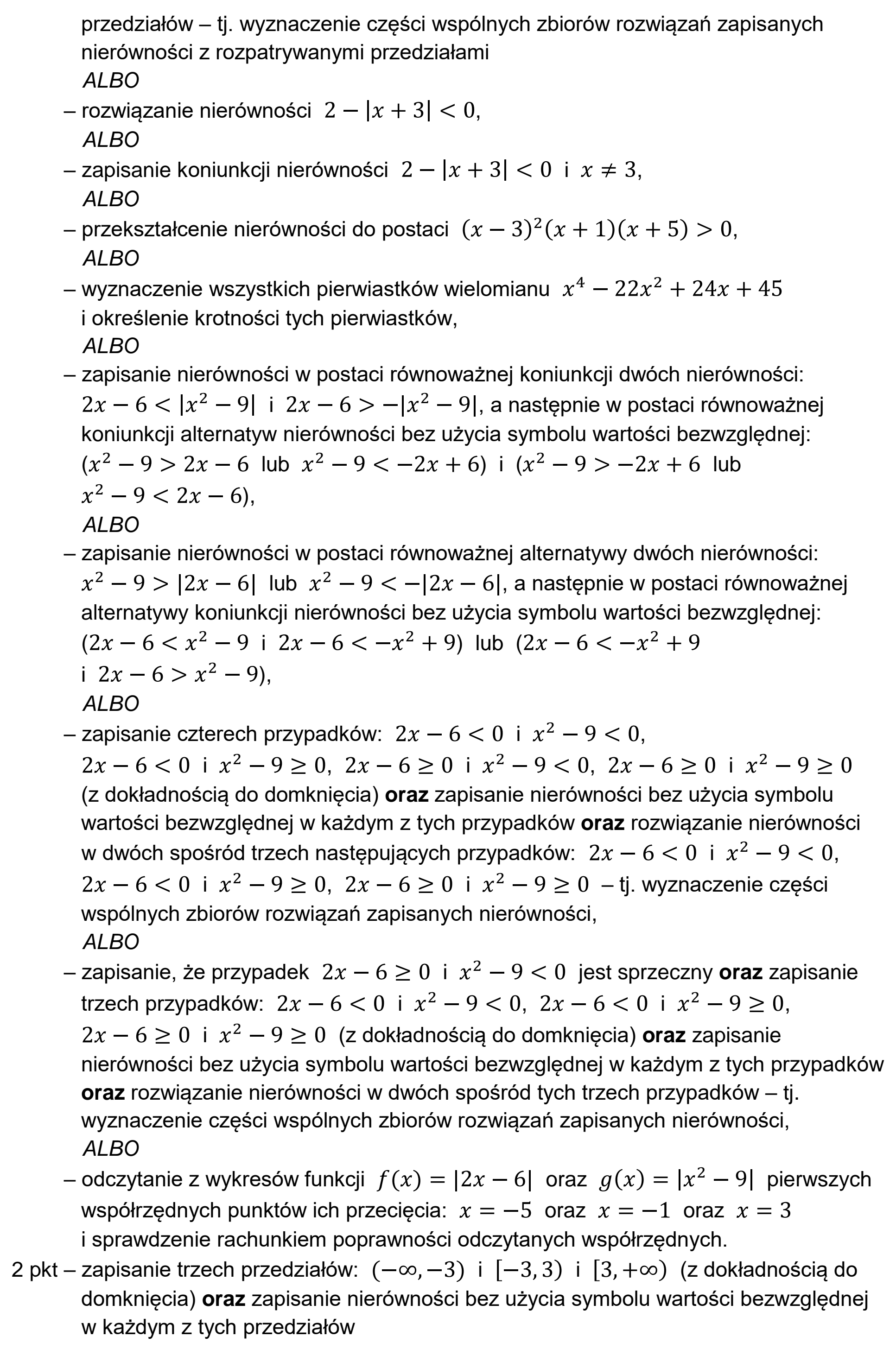 Matura, maj 2026, odpowiedź do zadania 5, fragment 2