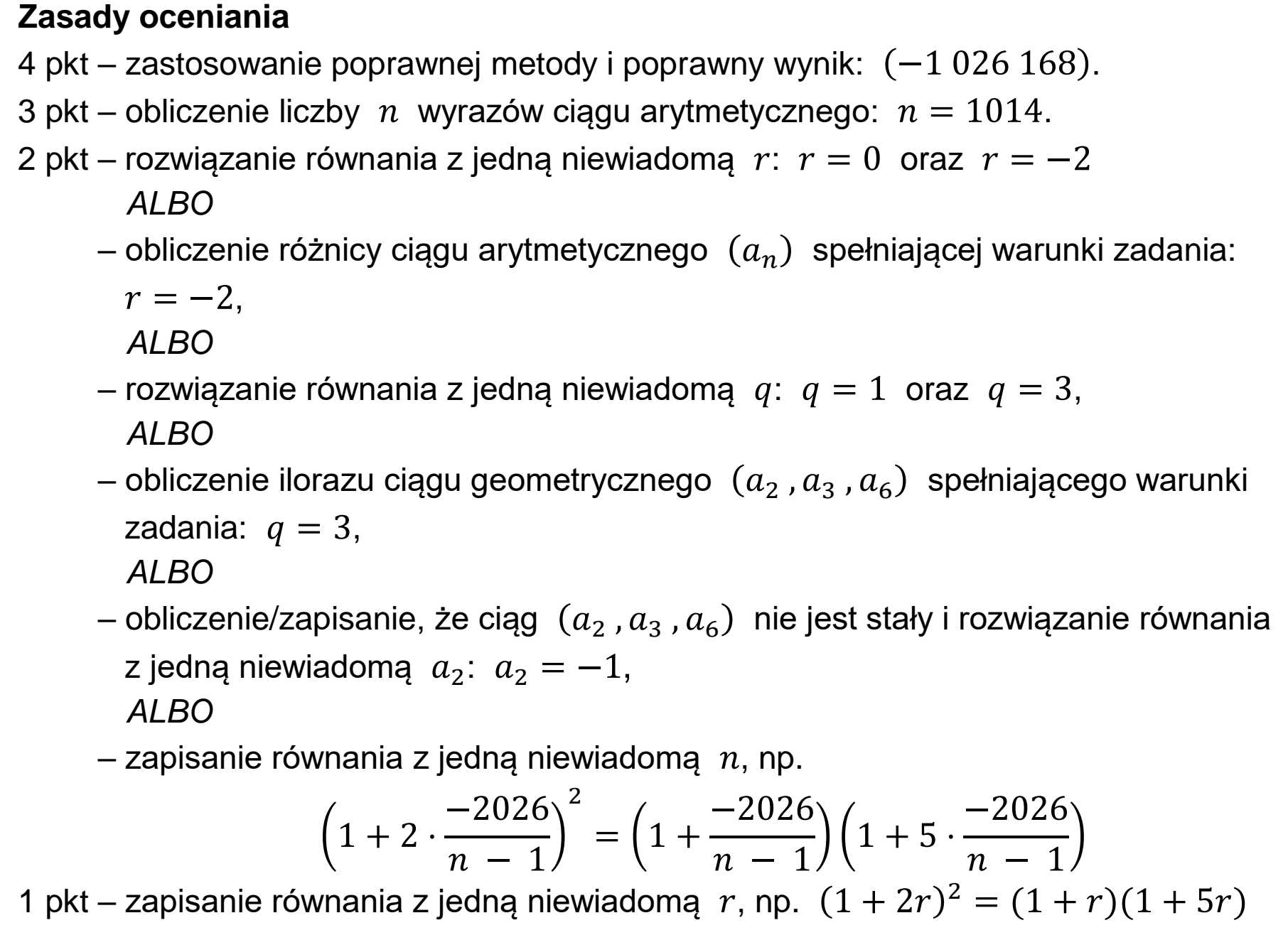 Matura, maj 2026, odpowiedź do zadania 6, fragment 1