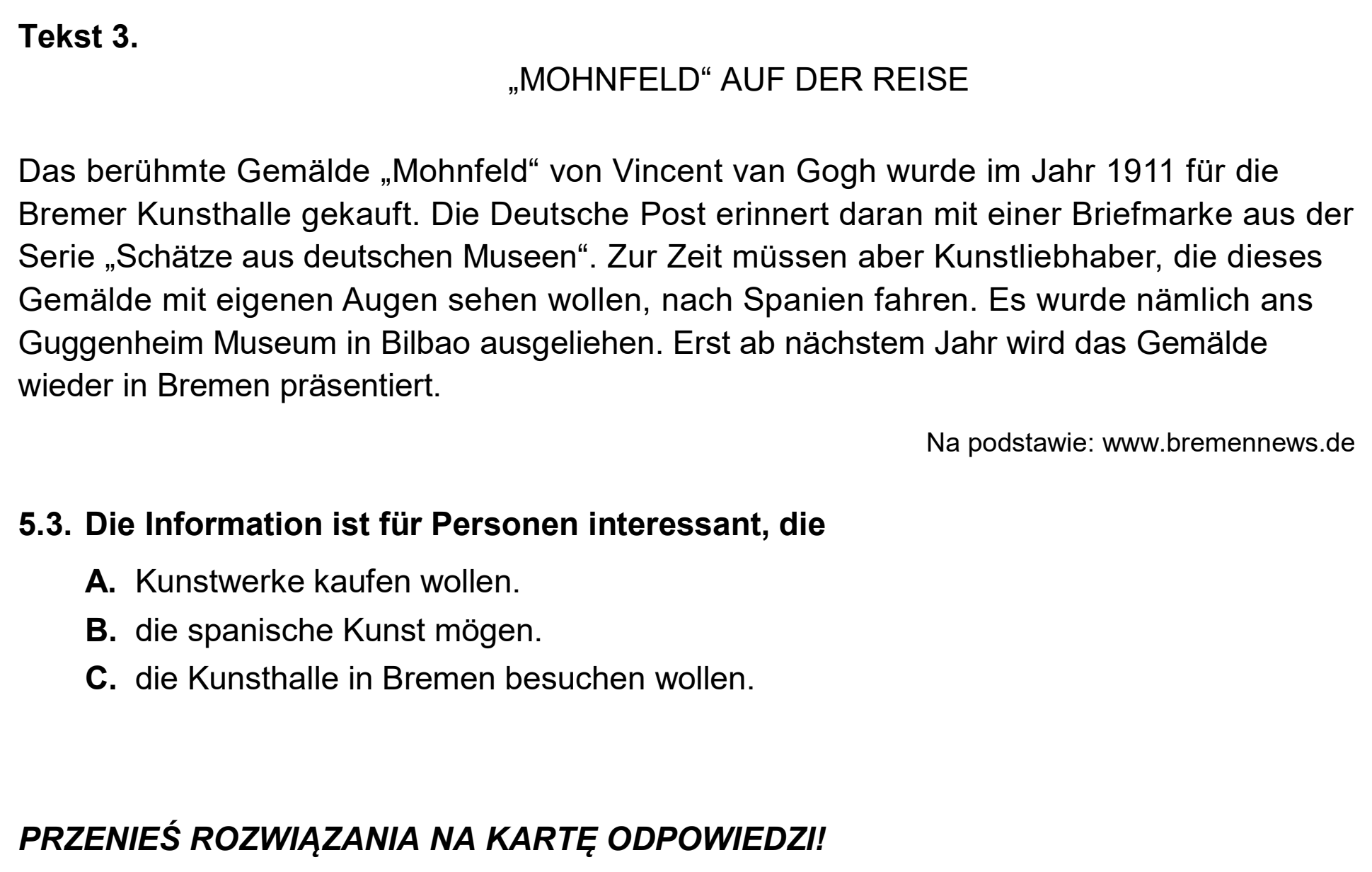 Matura, maj 2026, podgląd zadania 5, fragment 2