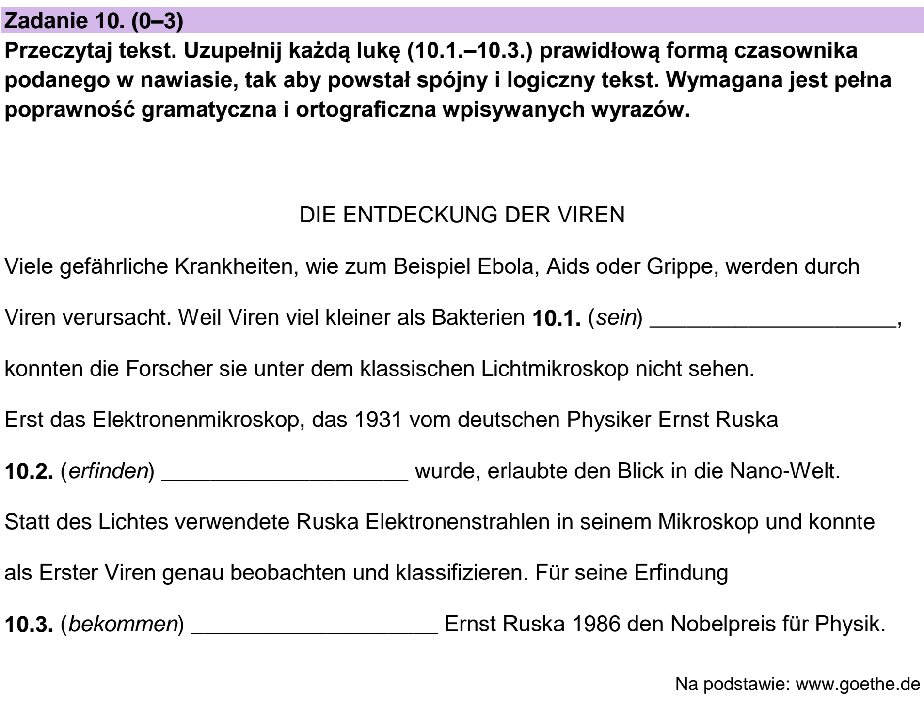 Matura próbna, grudzien 2024, podgląd zadania 10