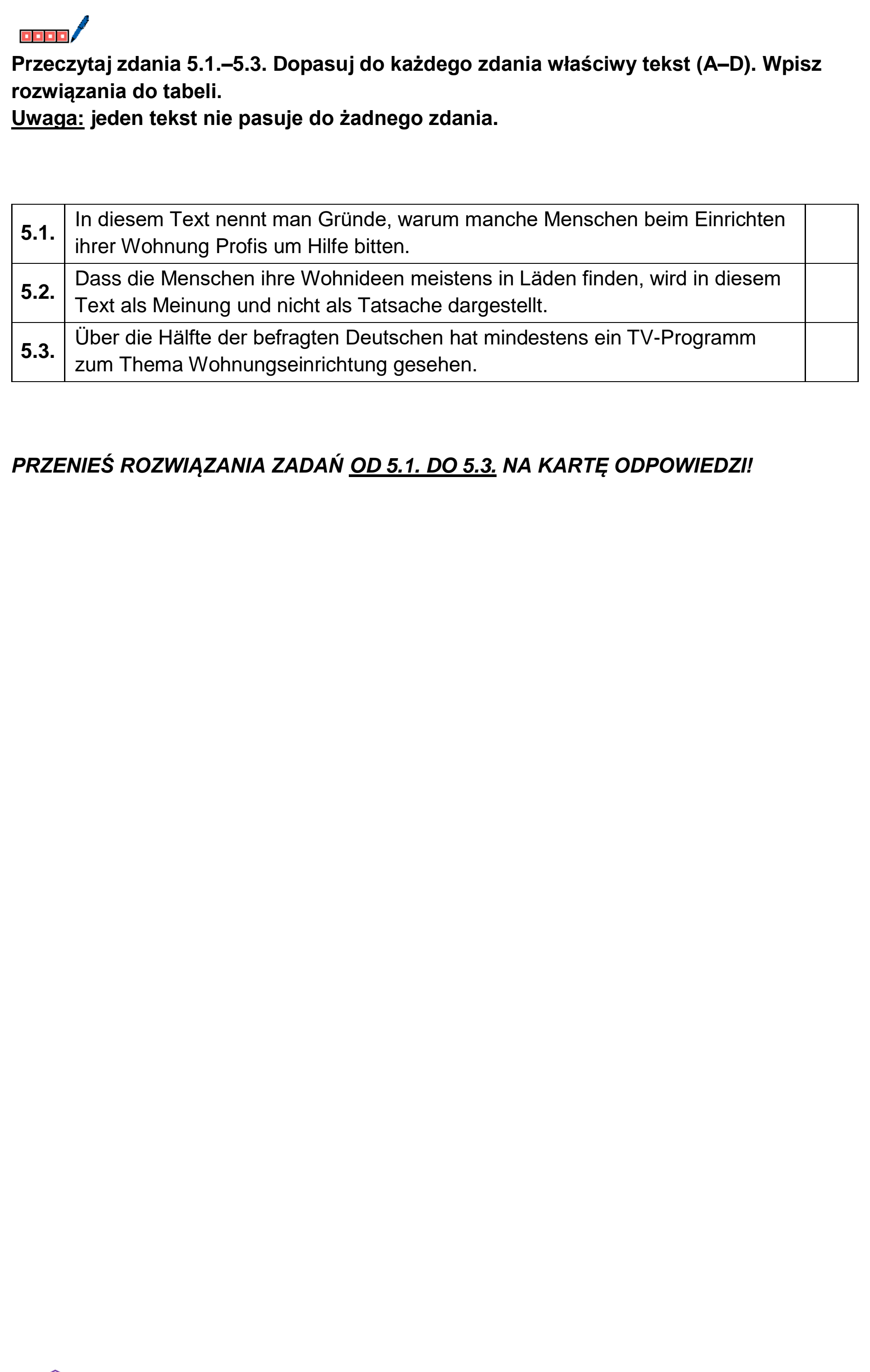 Matura próbna, grudzien 2024, podgląd zadania 5, fragment 3